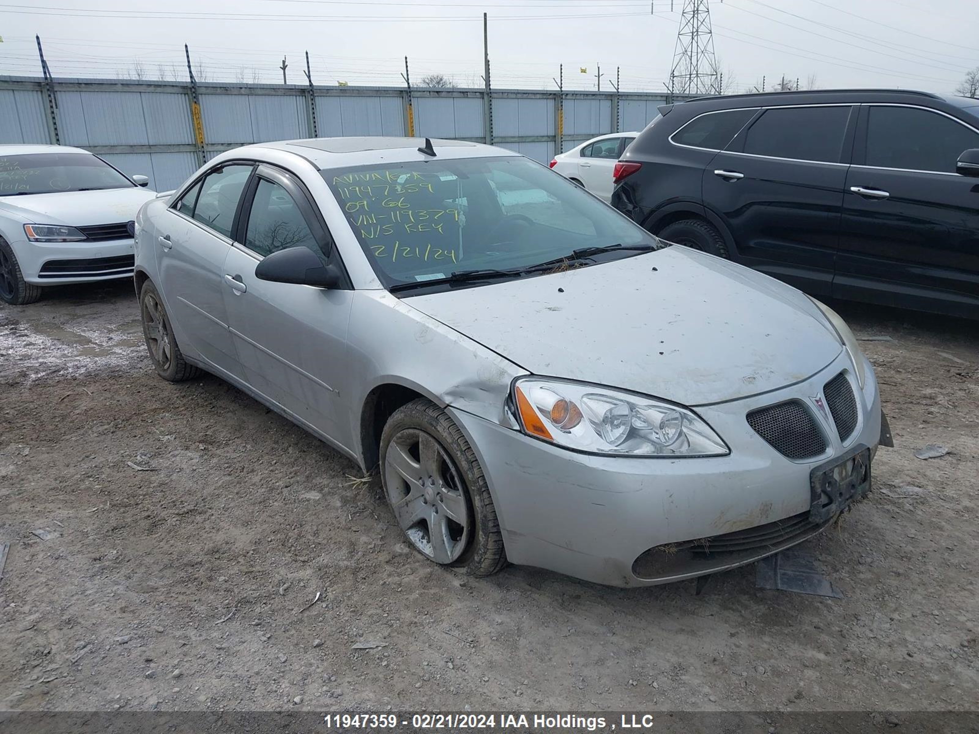 pontiac g6 2009 1g2zg57b694119379