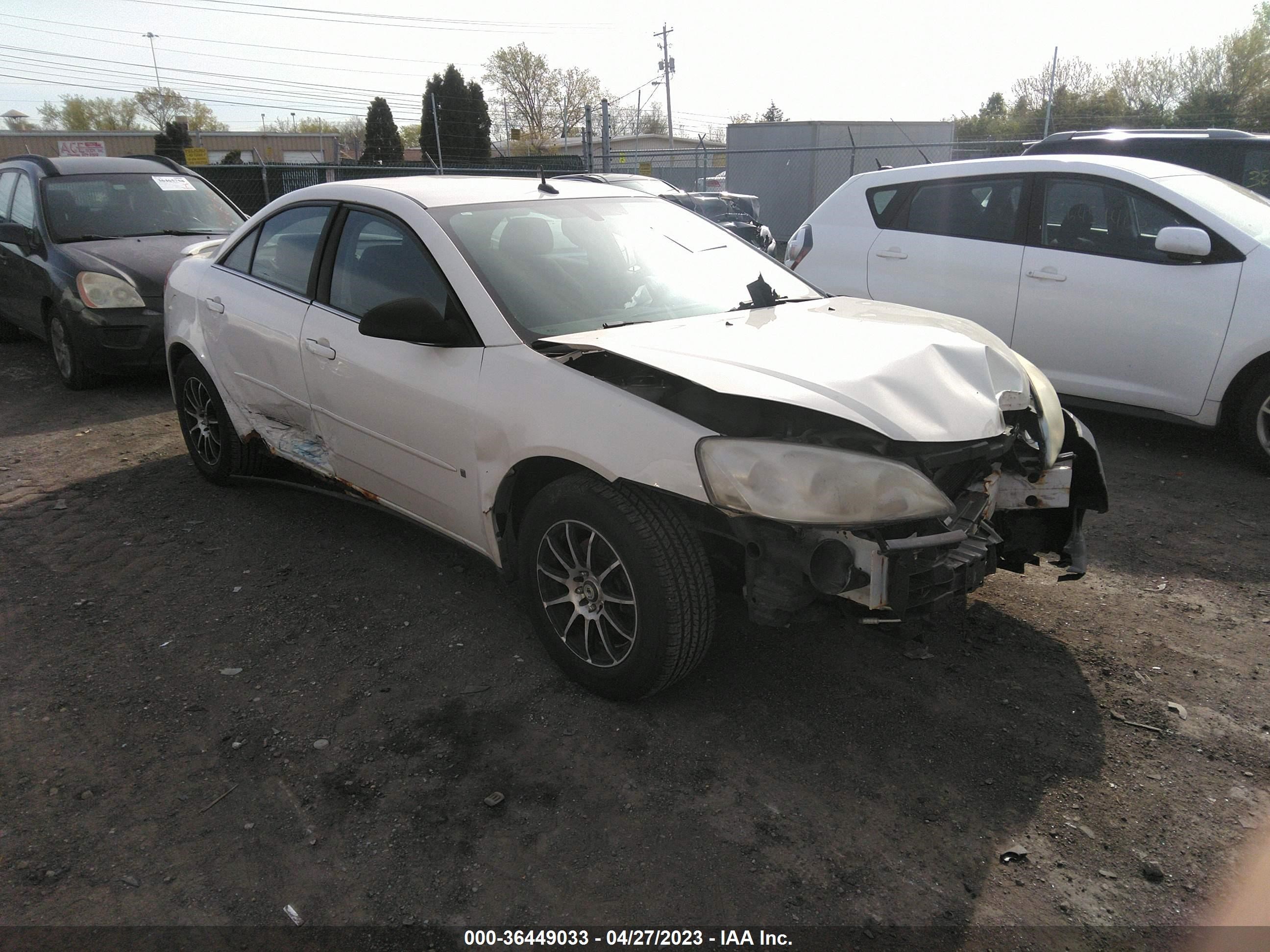 pontiac g6 2008 1g2zg57b884225055