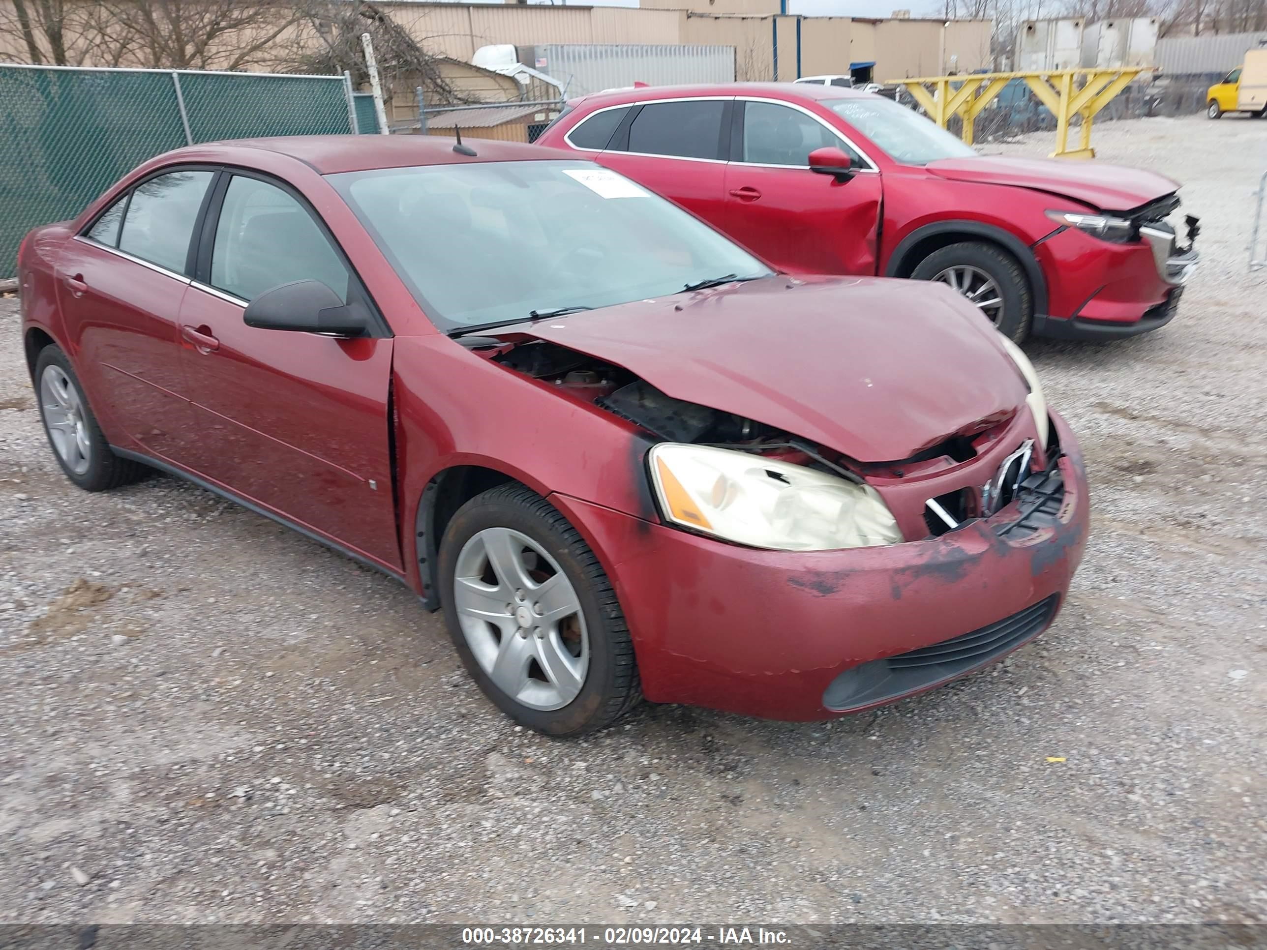 pontiac g6 2008 1g2zg57b884227548