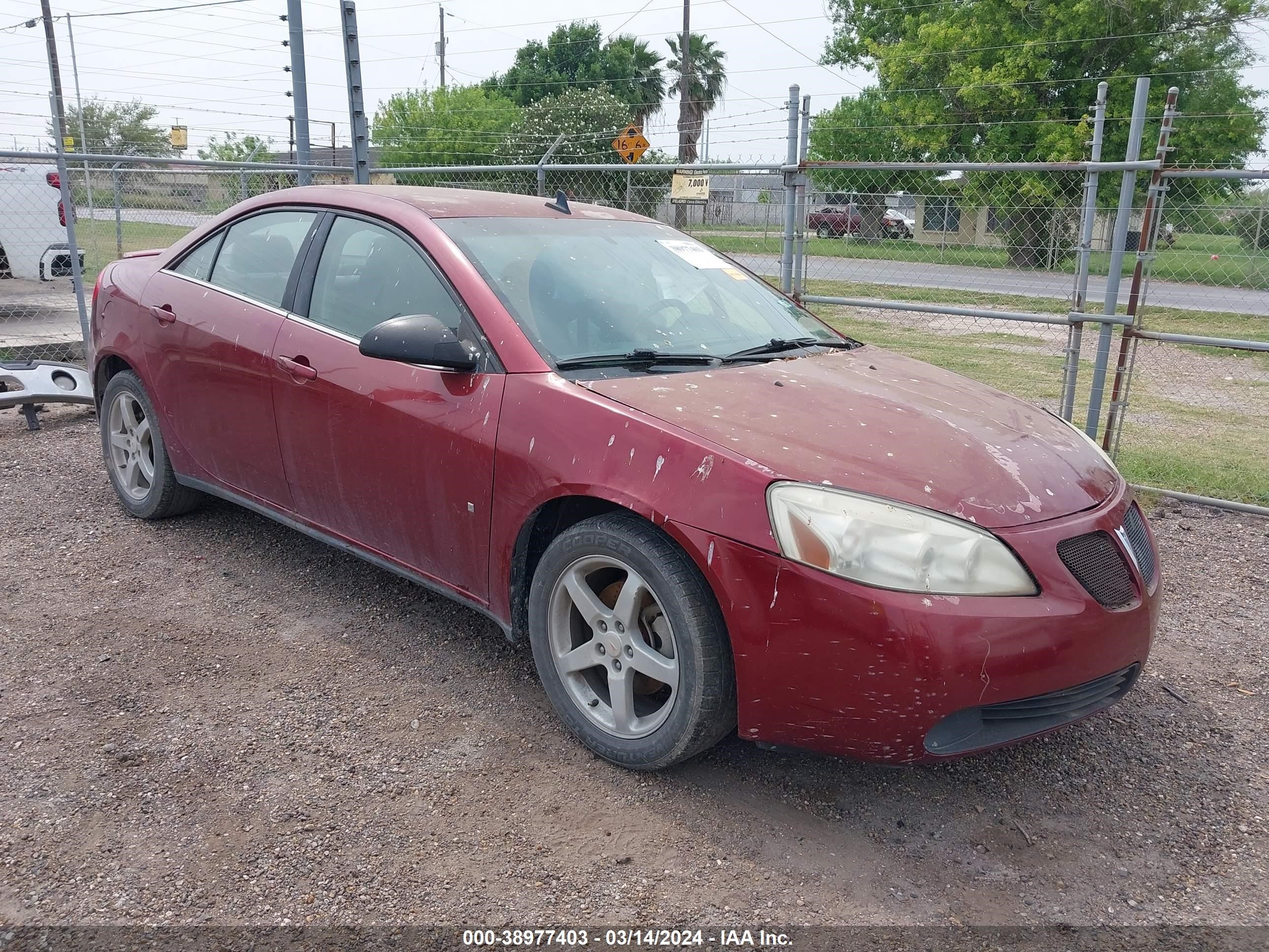 pontiac g6 2008 1g2zg57n684201556