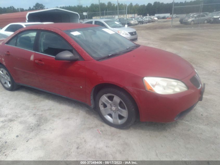 pontiac g6 2007 1g2zg58b274178912