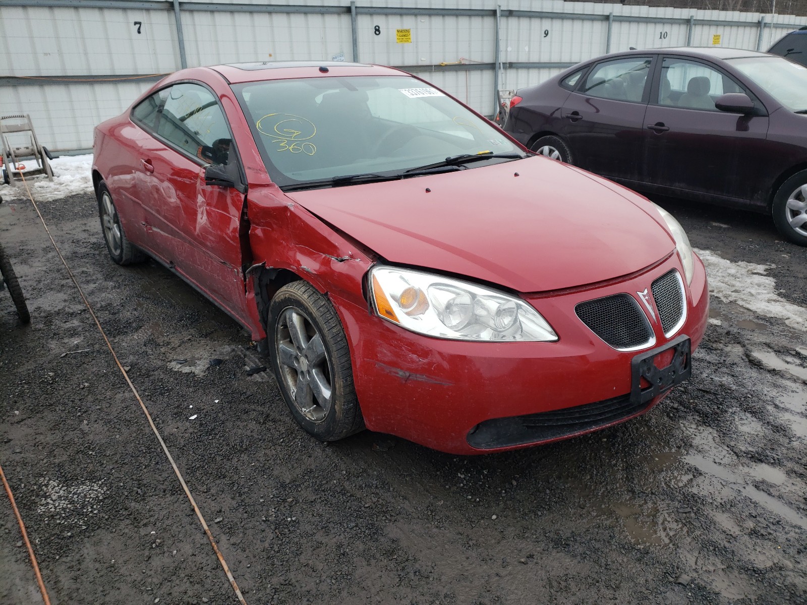 pontiac g6 gt 2006 1g2zh178x64157073