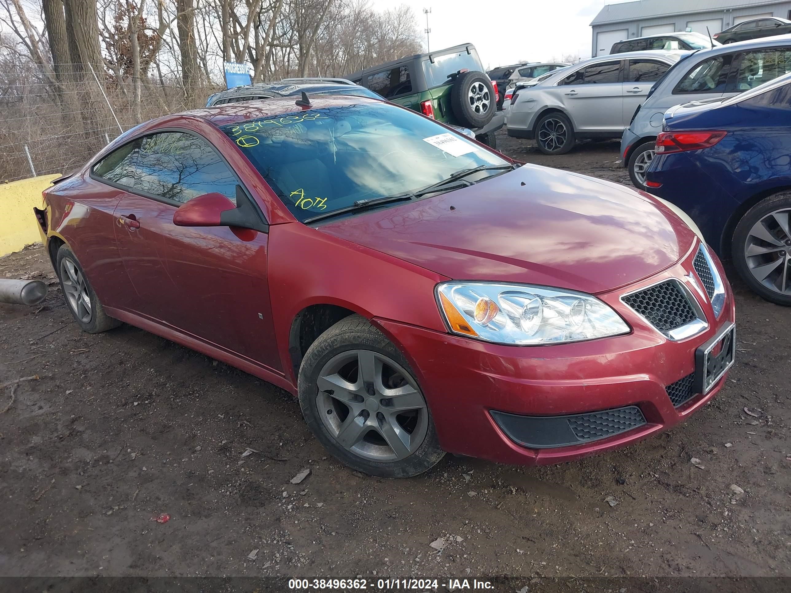 pontiac g6 2009 1g2zj17b994256939