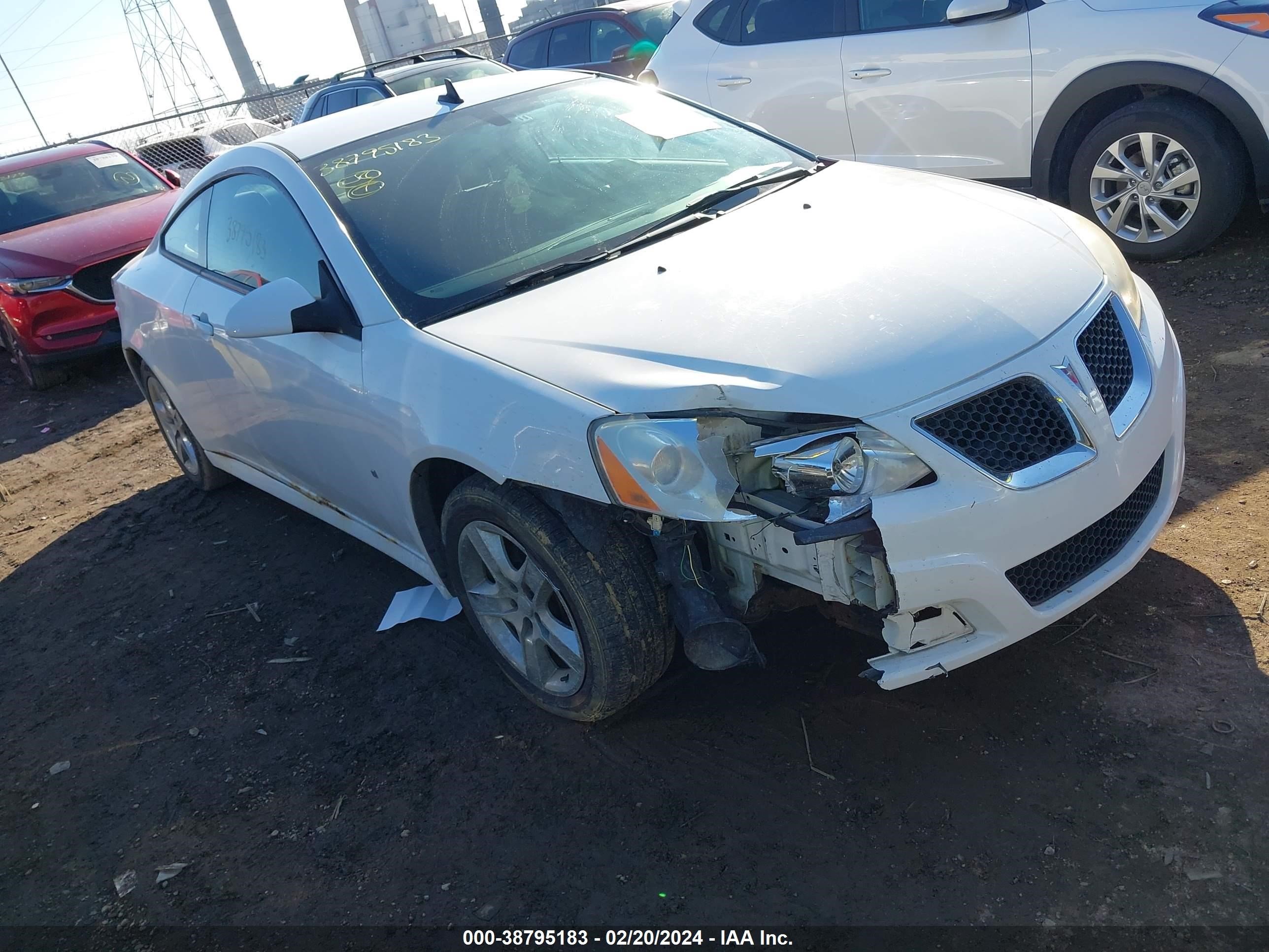 pontiac  2009 1g2zj17b994268816