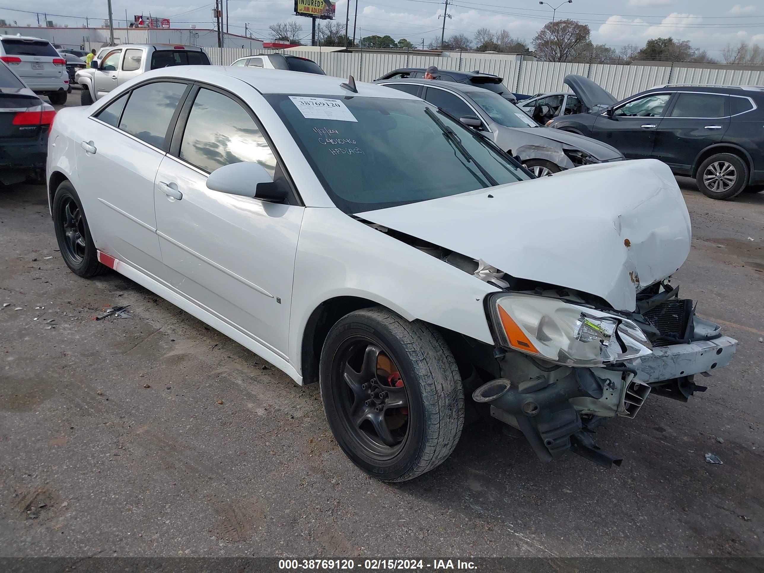 pontiac  2009 1g2zj57b394272285