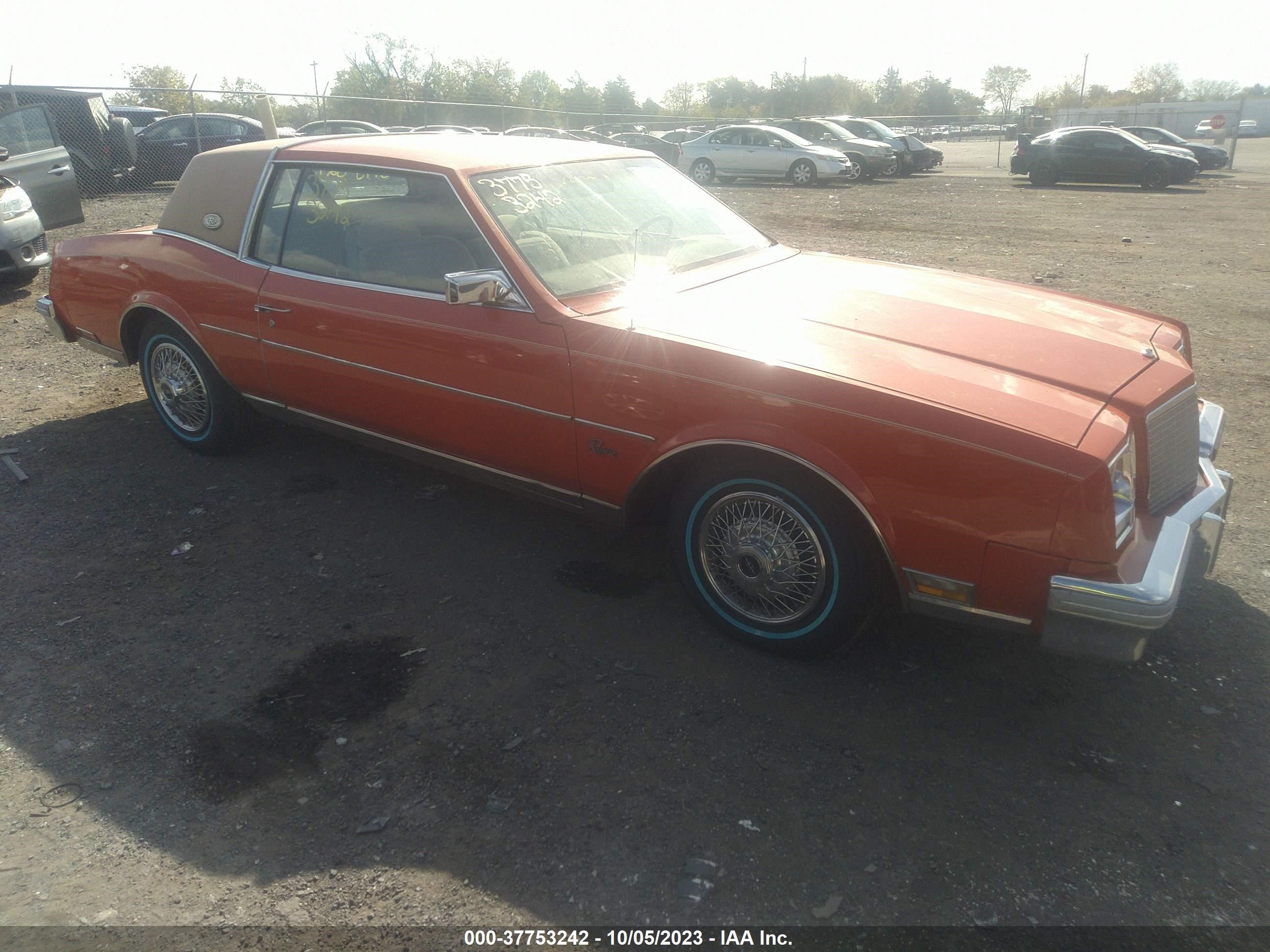 buick riviera 1981 1g4az57y5be431468