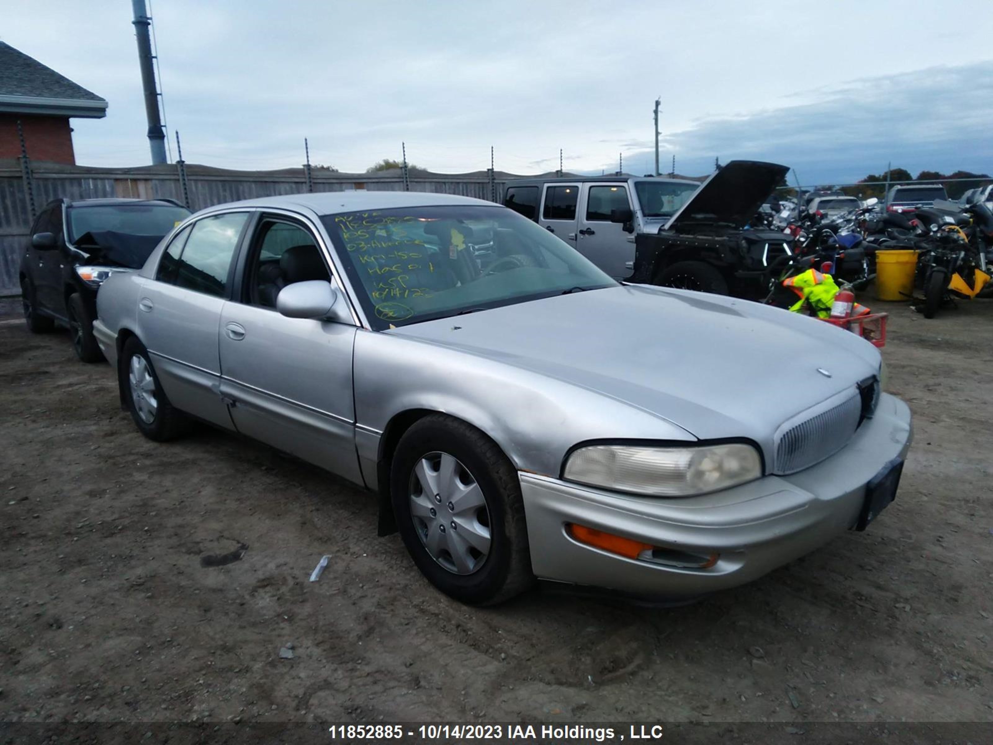 buick park avenue 2003 1g4cw54k634105705