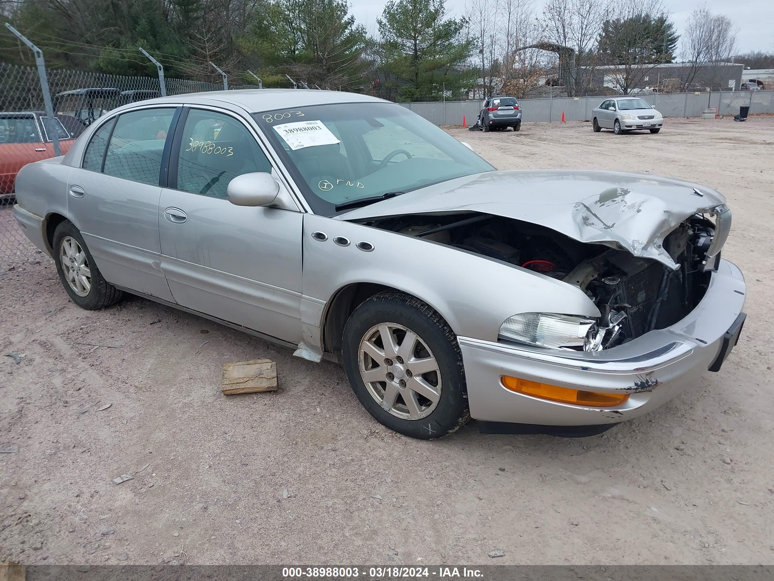 buick park avenue 2005 1g4cw54k854101688