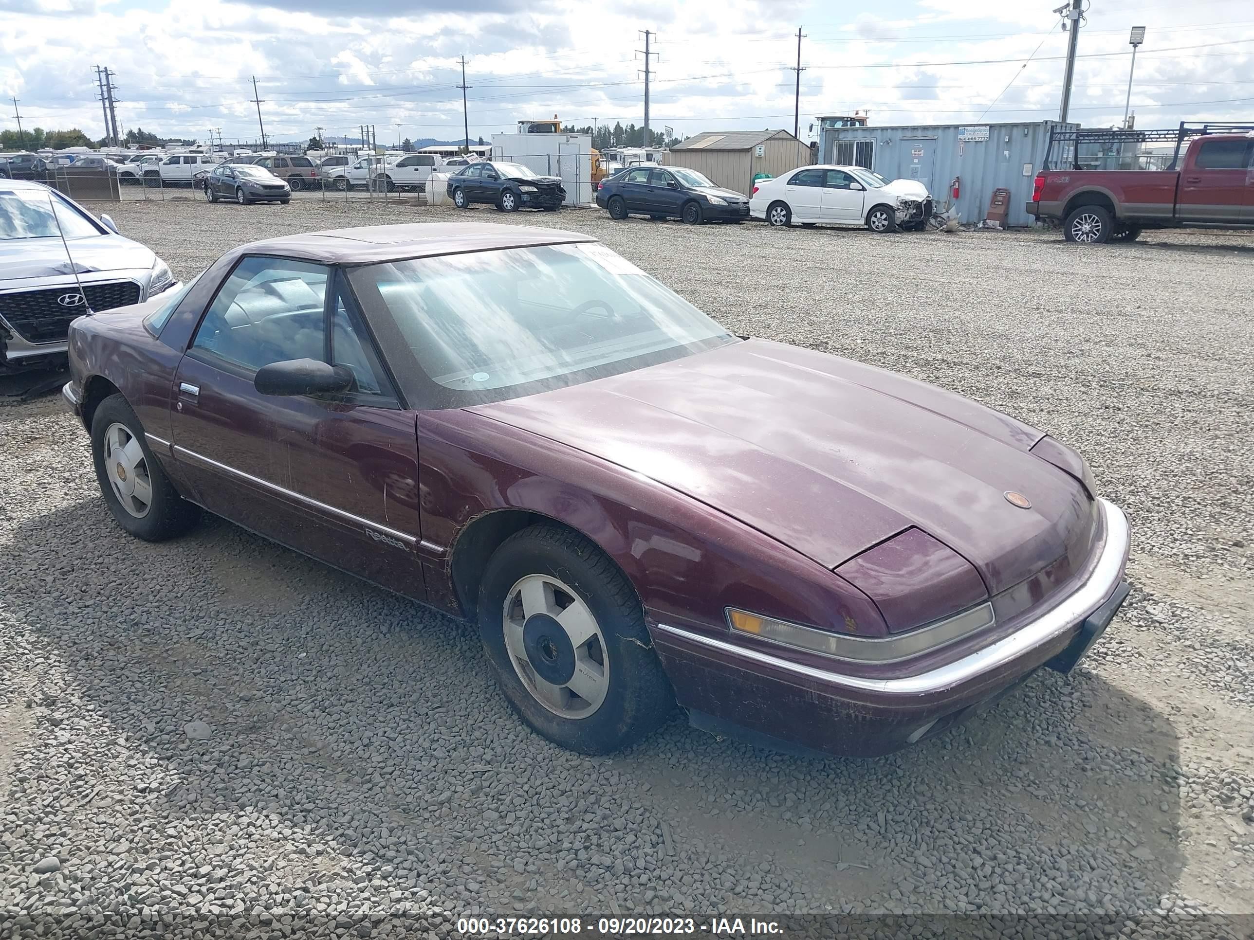 buick reatta 1989 1g4ec11c8kb903446