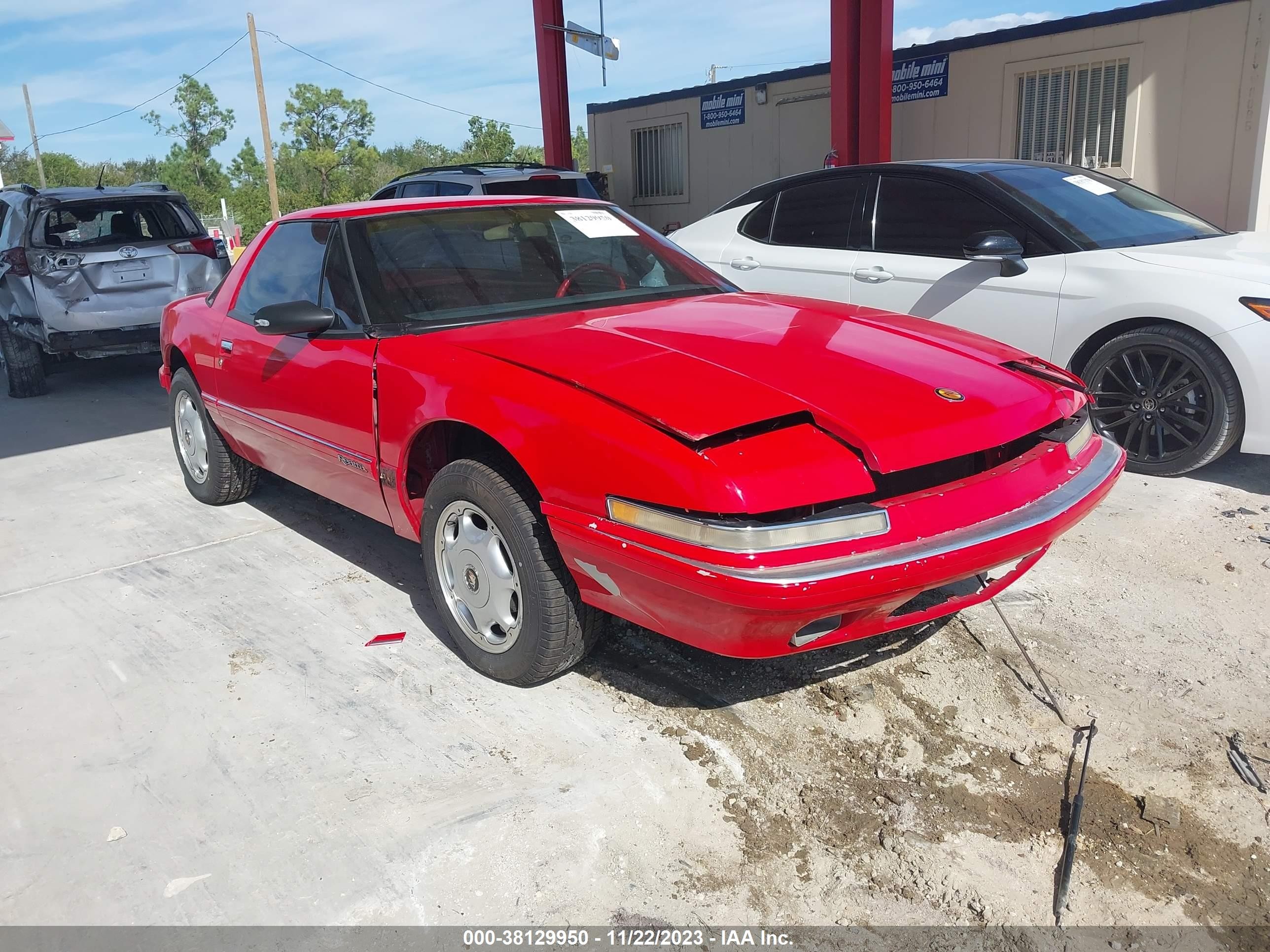 buick reatta 1991 1g4ec13l2mb901465