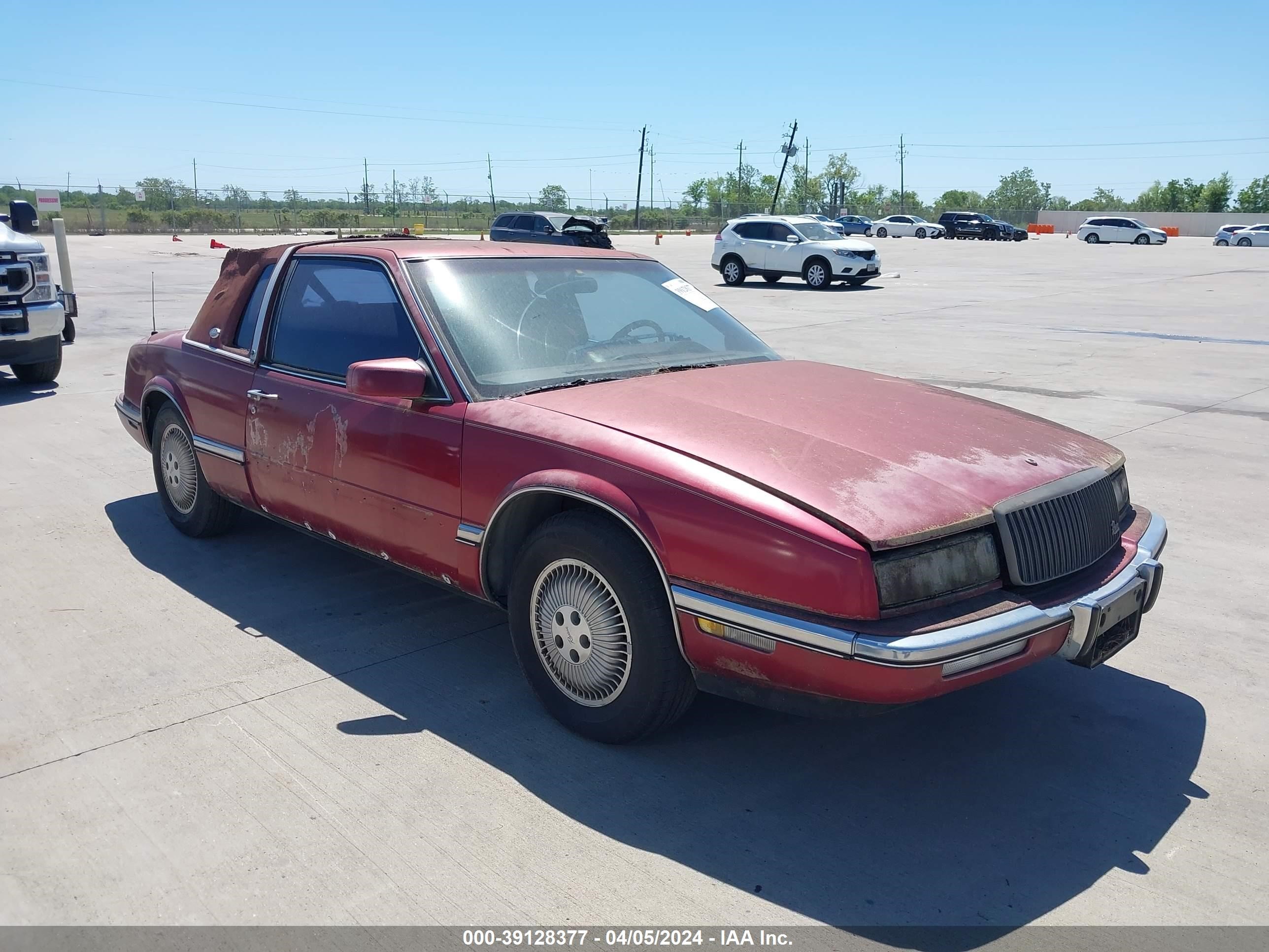 buick riviera 1990 1g4ez13c8lu407998