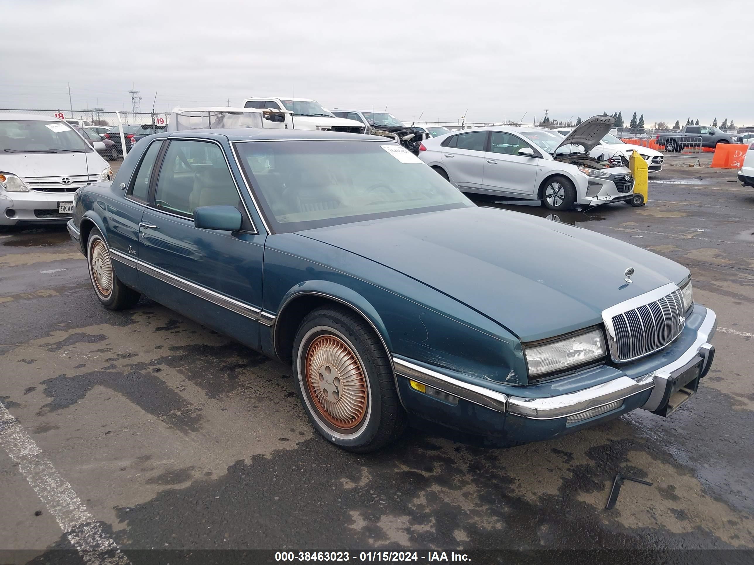 buick riviera 1992 1g4ez13l9nu409374