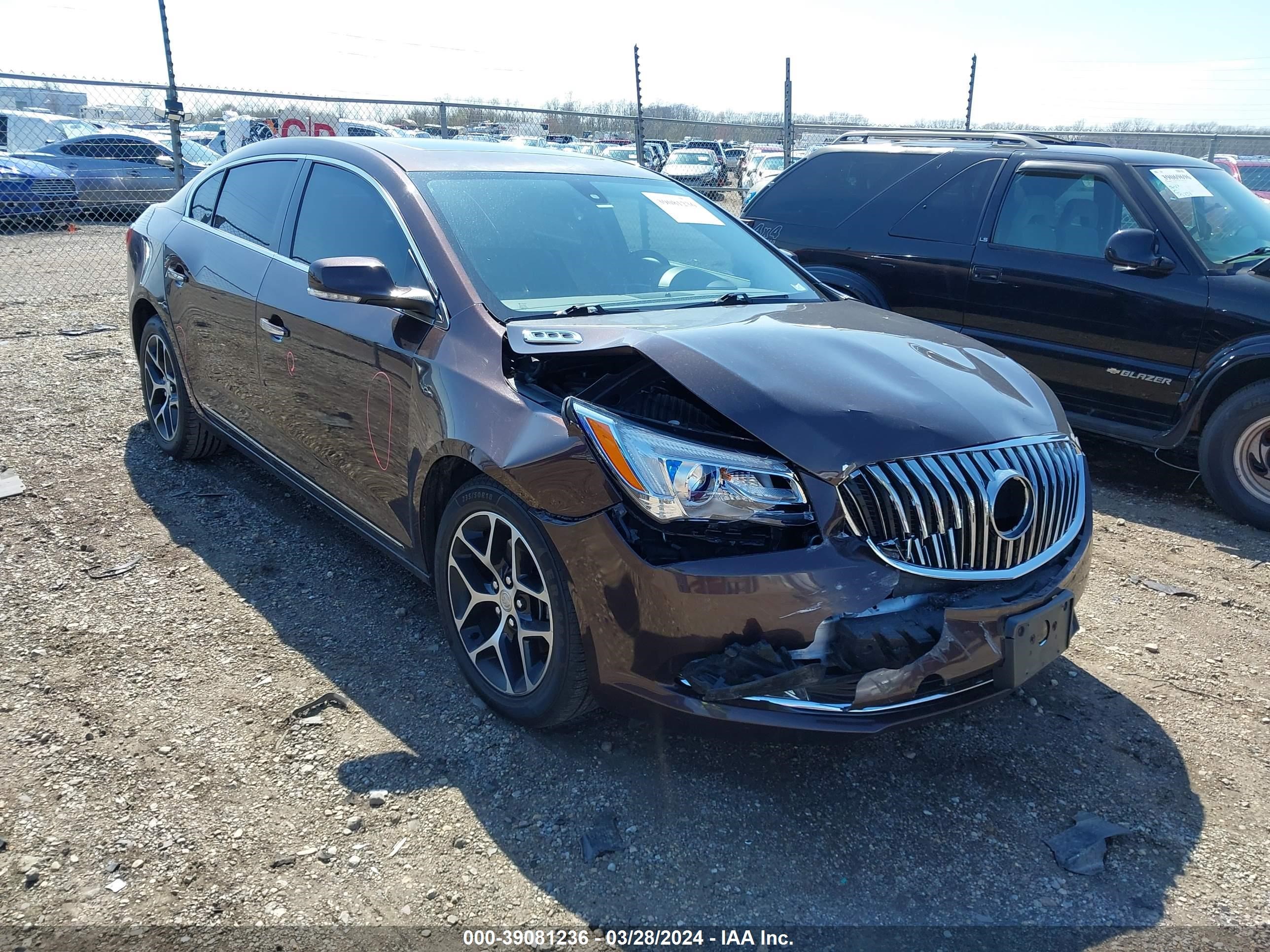 buick lacrosse 2016 1g4g45g31gf187221