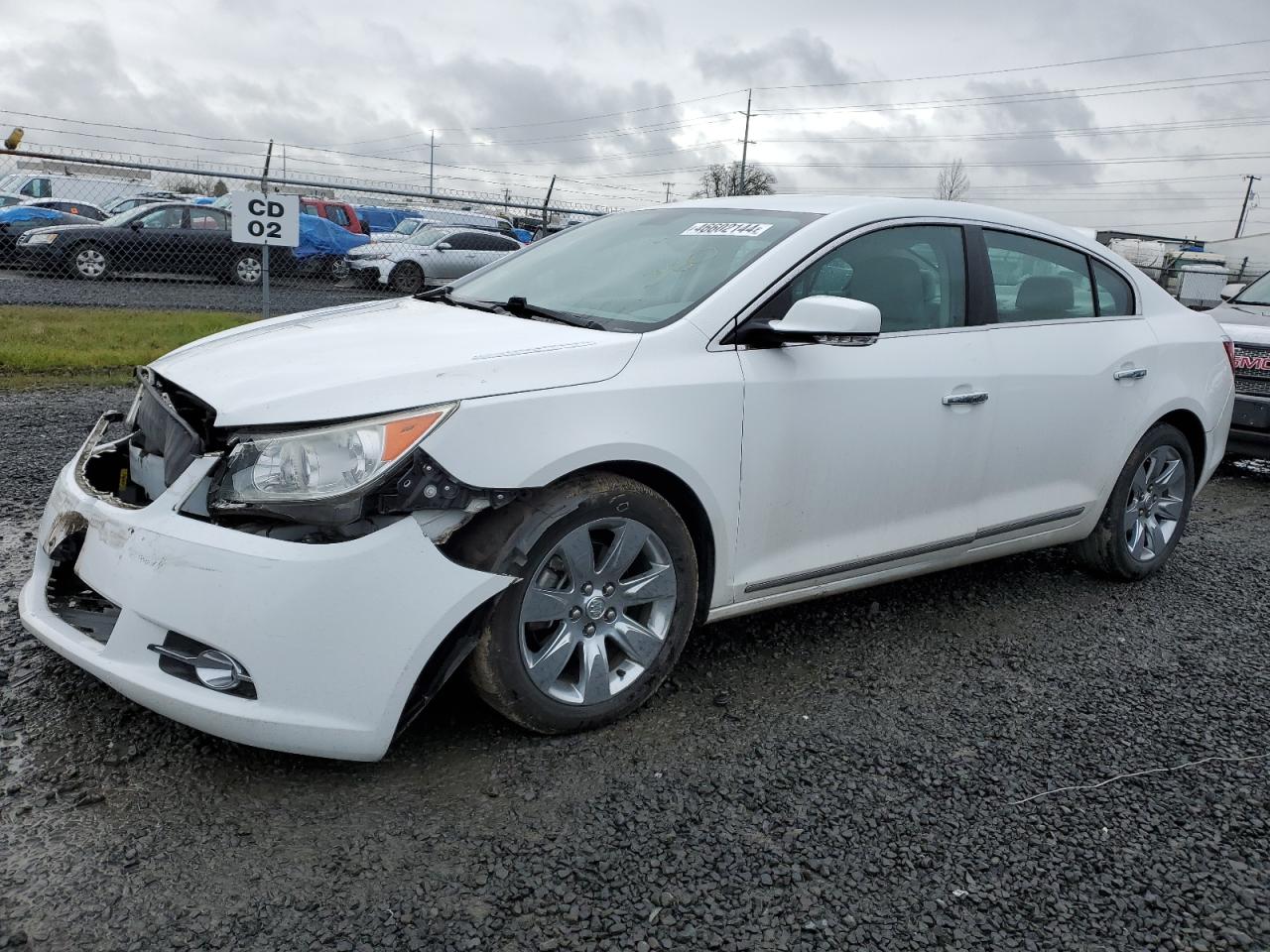 buick lacrosse 2013 1g4gc5e32df123285