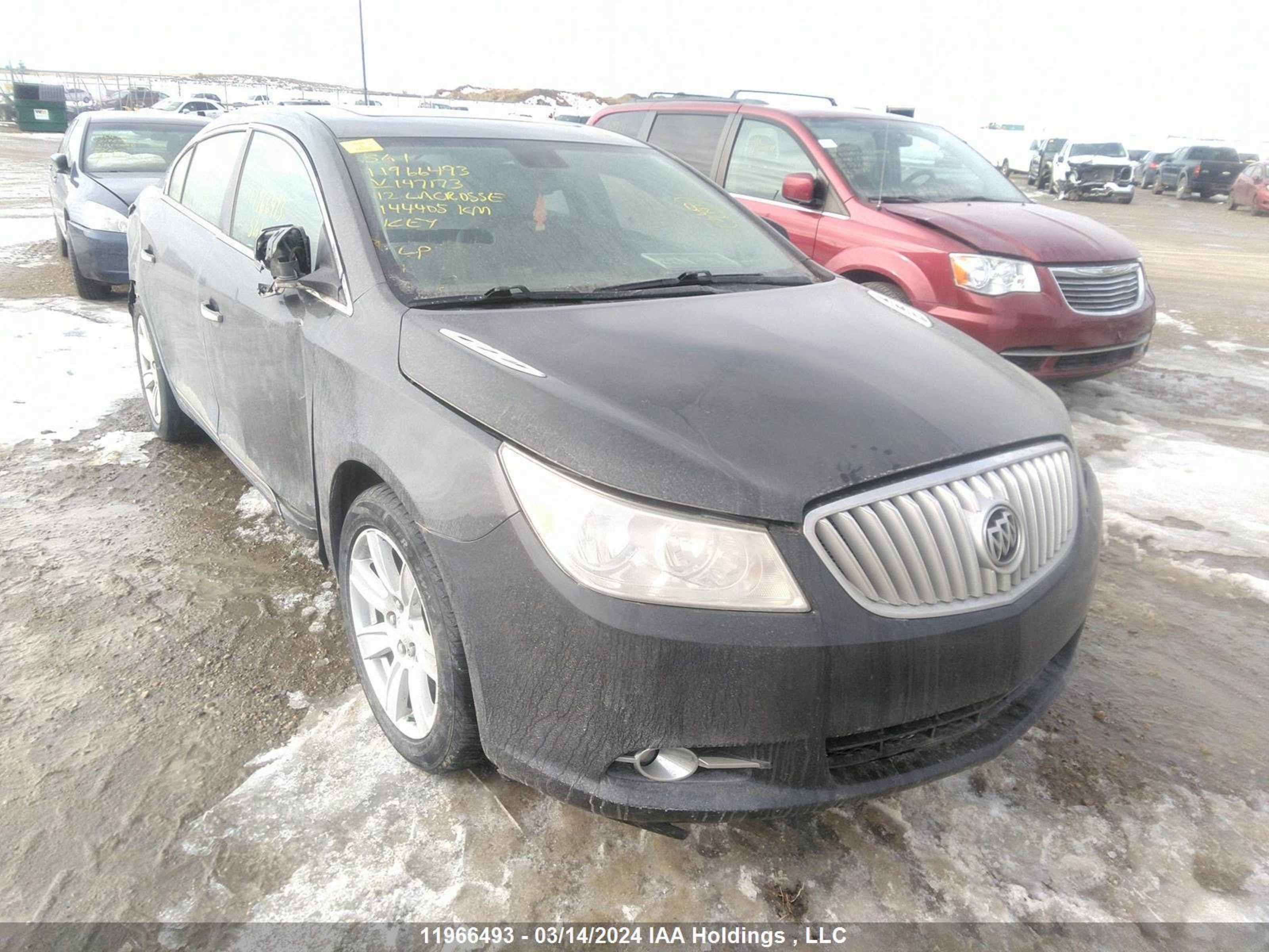 buick lacrosse 2012 1g4gc5e33cf147173