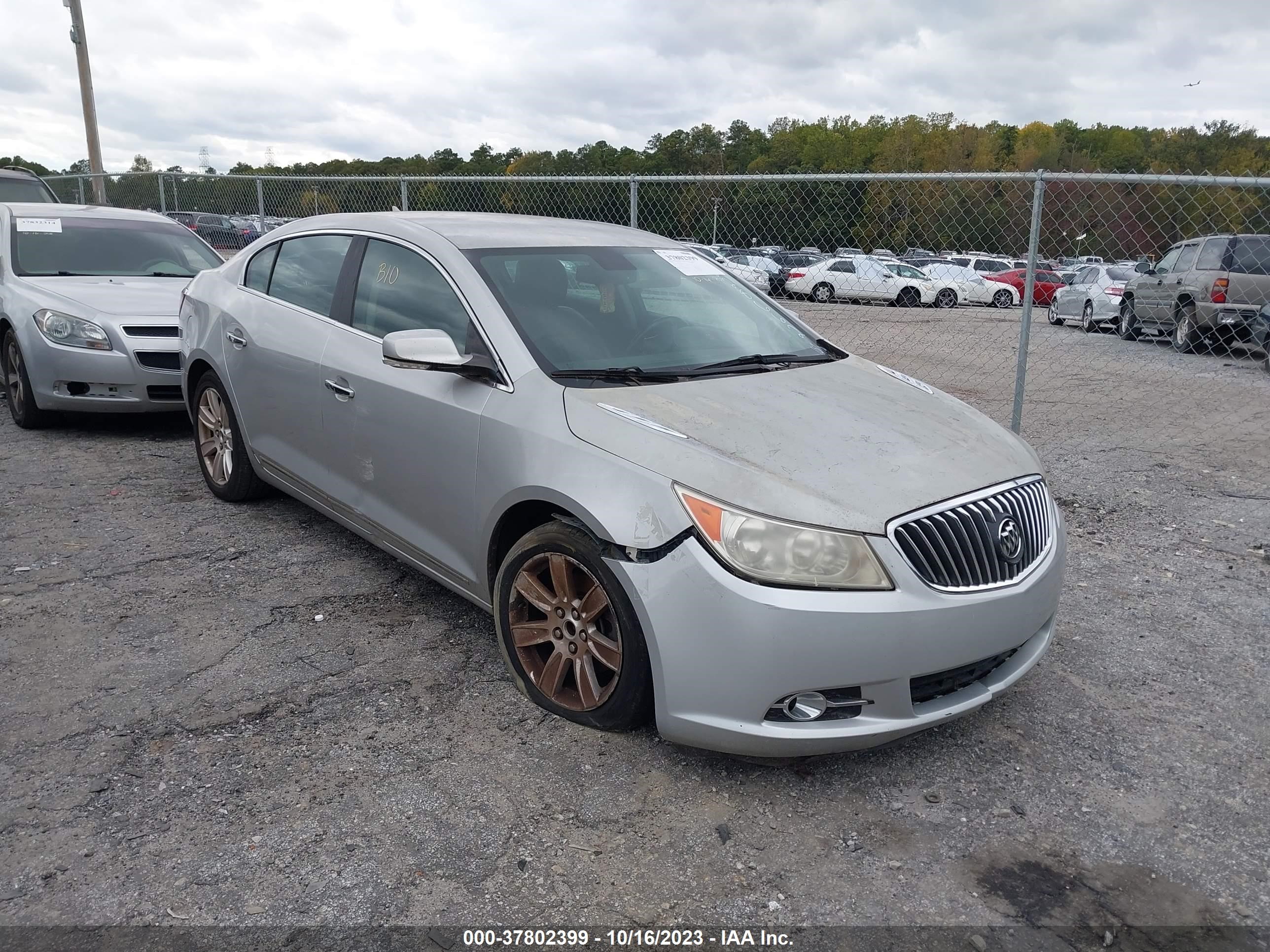 buick lacrosse 2013 1g4gc5e35df228662