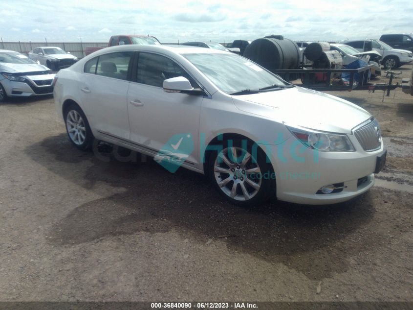 buick lacrosse 2011 1g4ge5gd3bf273869