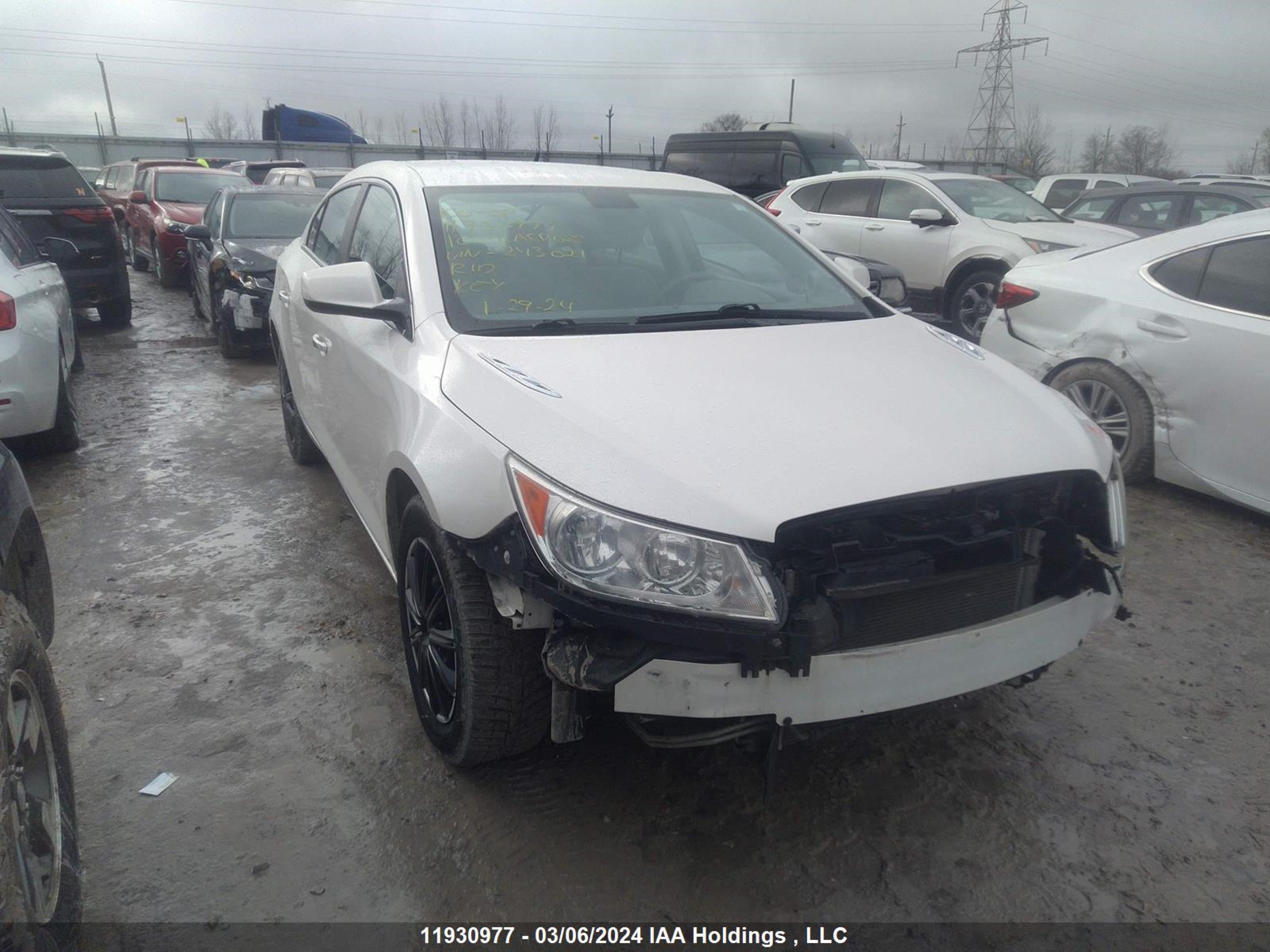 buick lacrosse 2010 1g4gj5eg3af243021