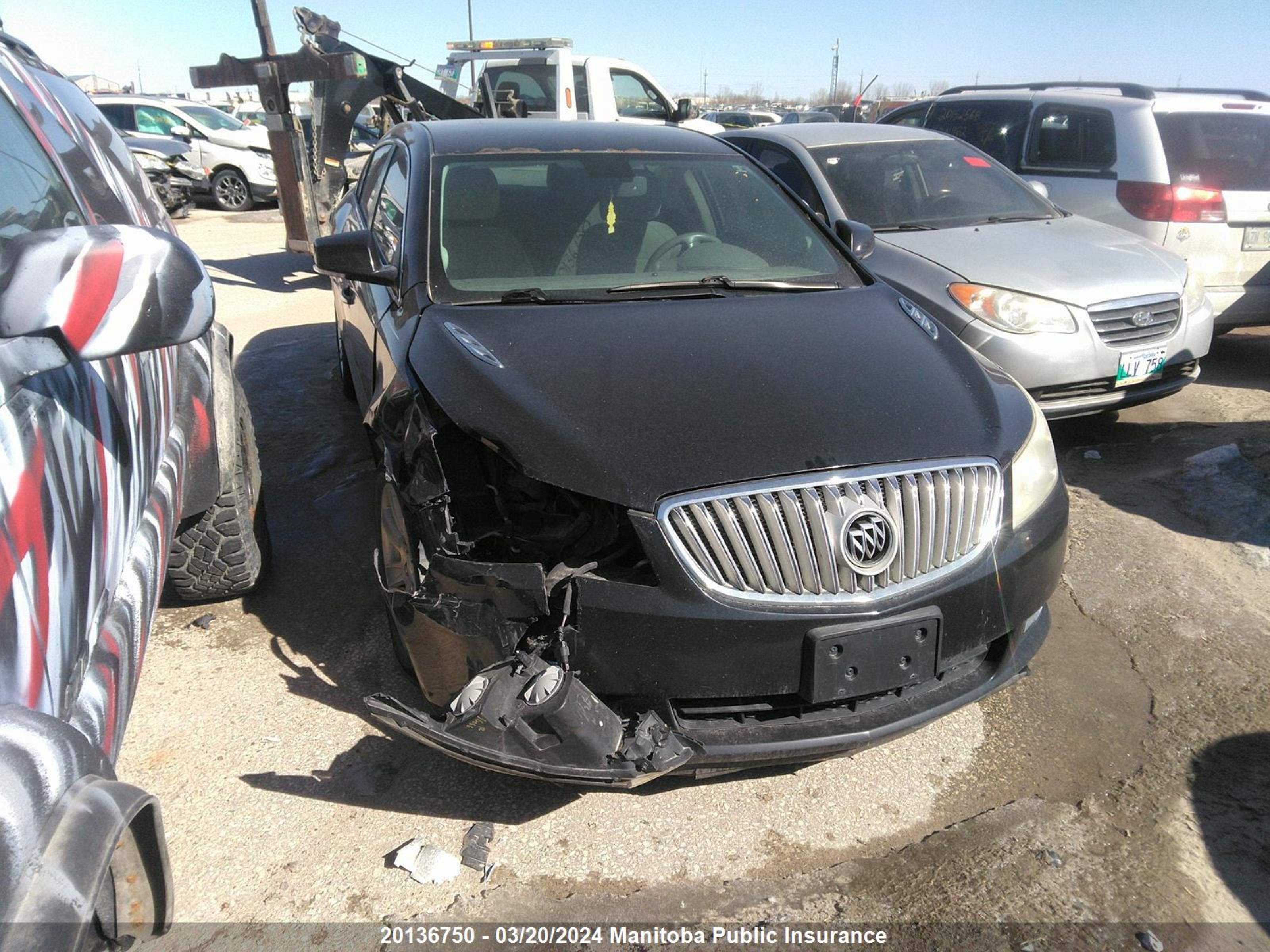 buick lacrosse 2010 1g4gk5eg7af174587