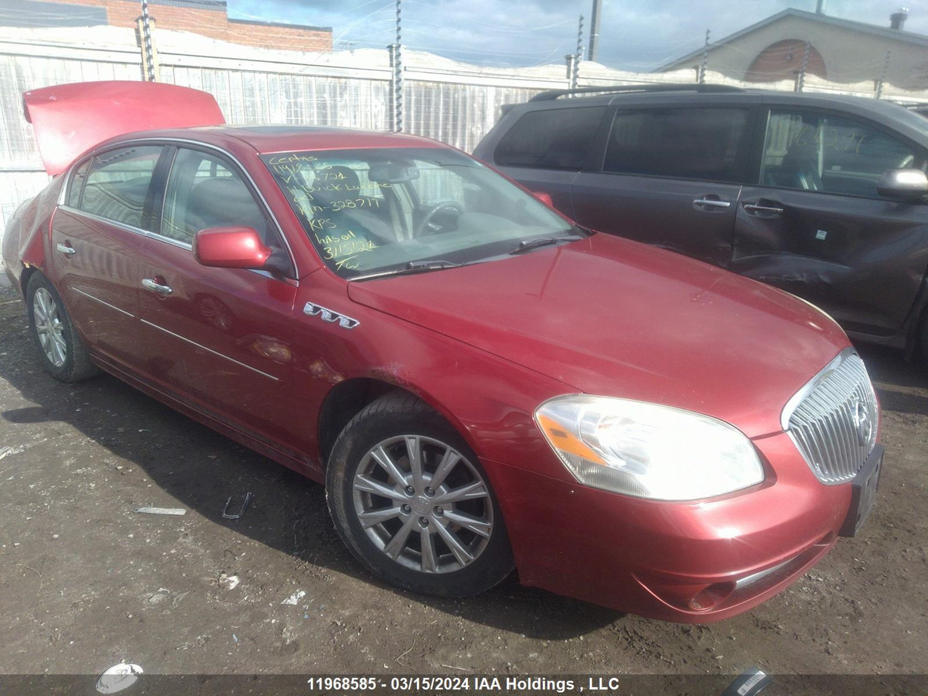 buick lucerne 2011 1g4hc5em3bu116724