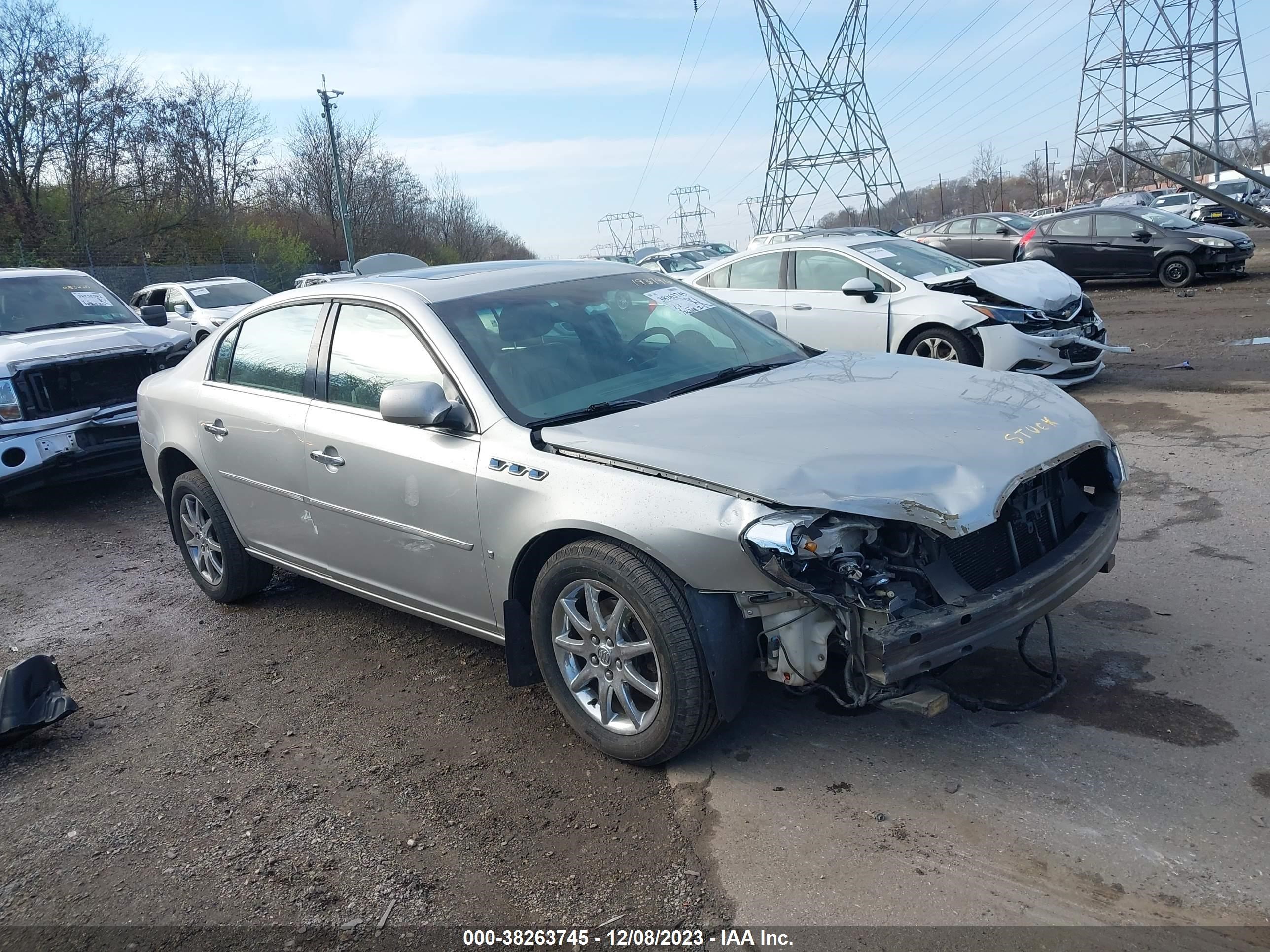 buick lucerne 2007 1g4hd57267u193796