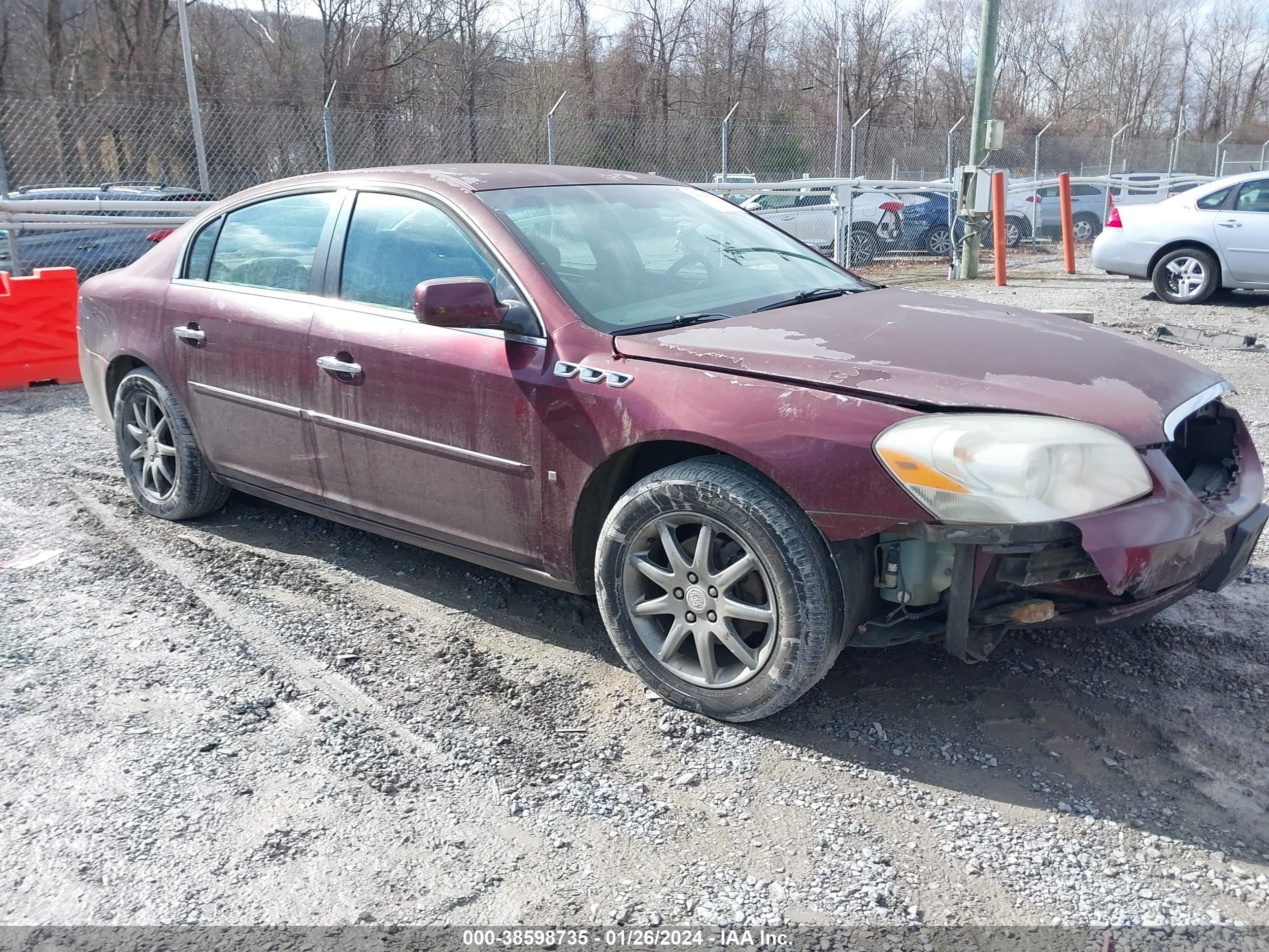 buick lucerne 2007 1g4hd57267u194592