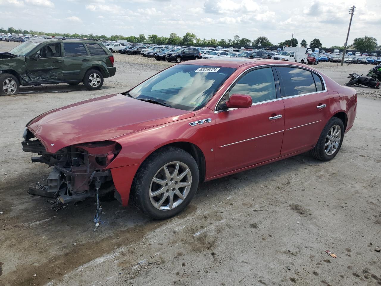 buick lucerne 2007 1g4hd57287u109803