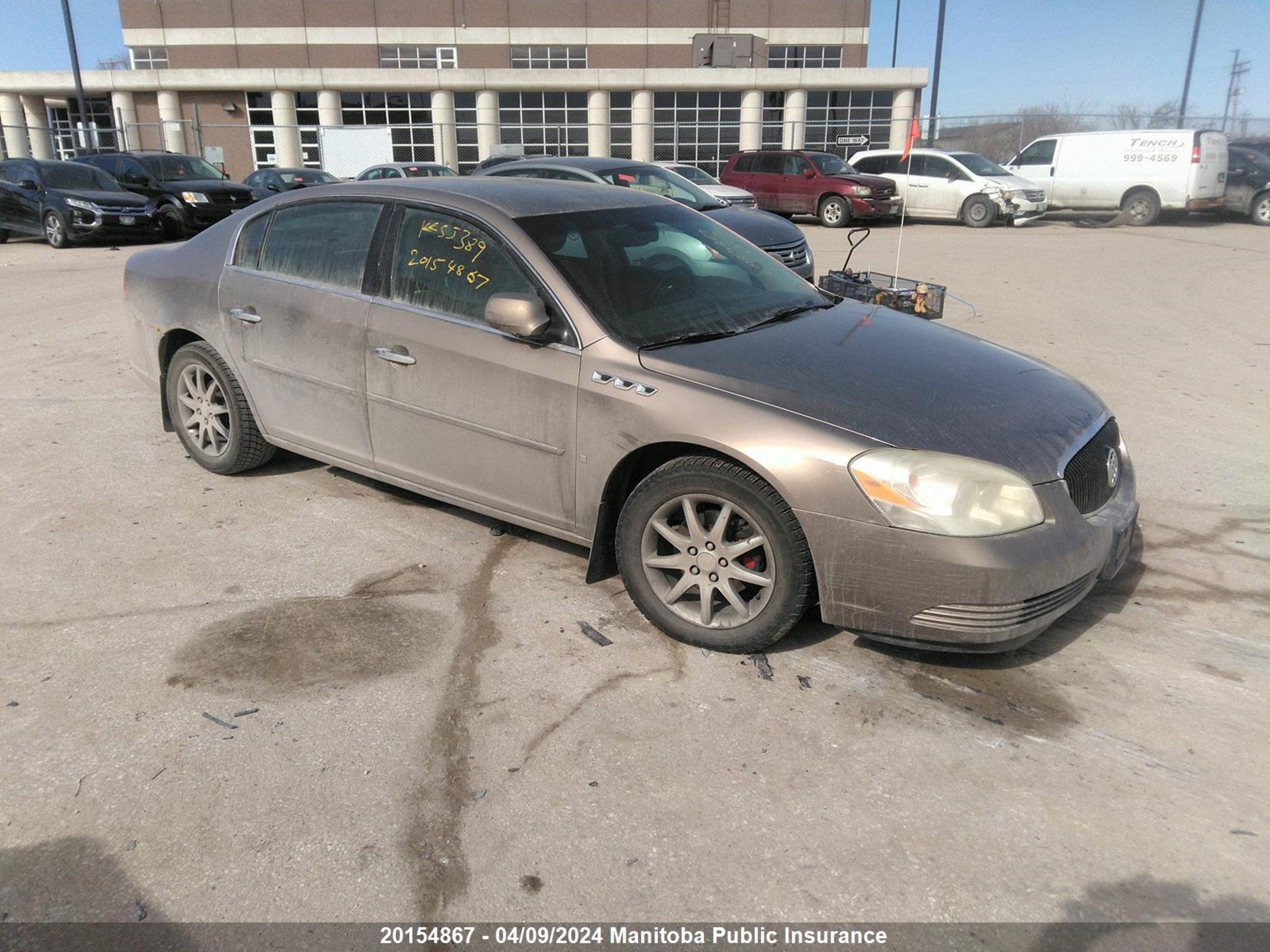 buick lucerne 2007 1g4hd572x7u196622