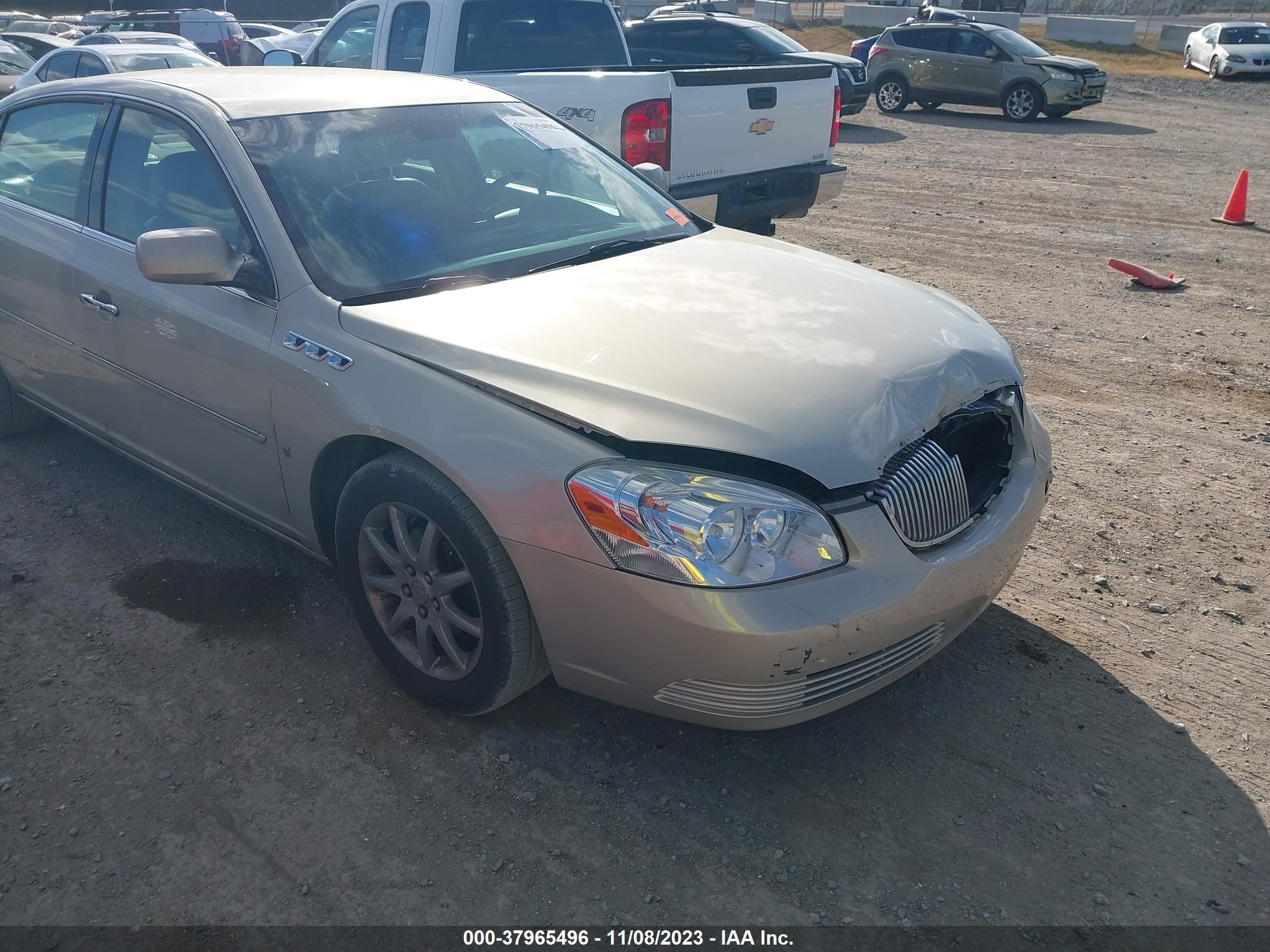 buick lucerne 2007 1g4hd572x7u224452