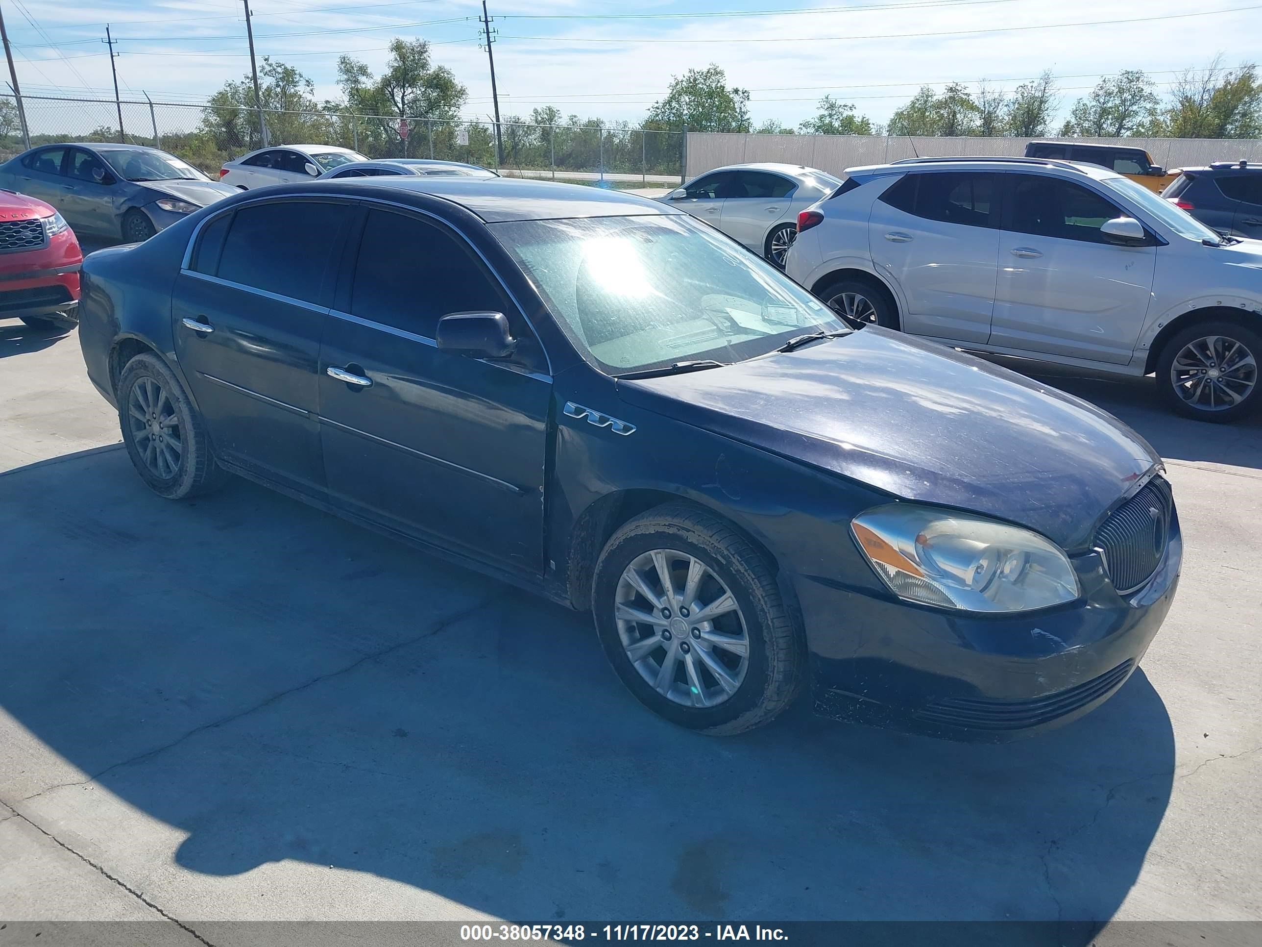 buick lucerne 2009 1g4hd57m49u147355