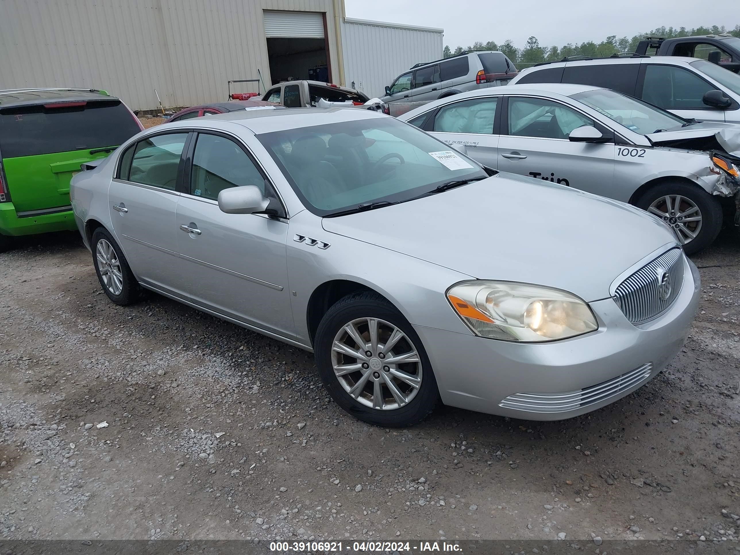 buick lucerne 2009 1g4hd57m69u105642