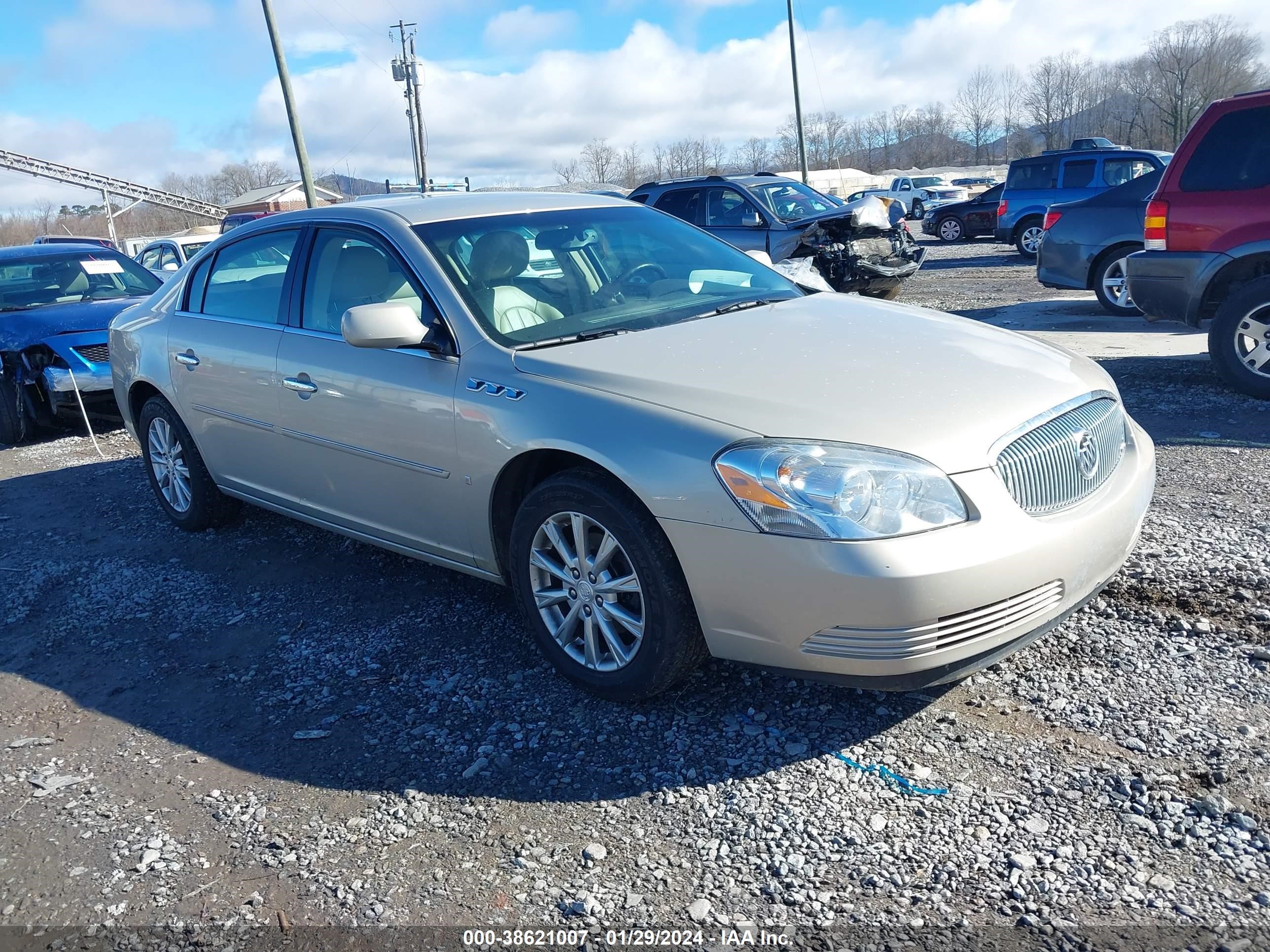 buick lucerne 2009 1g4hd57m79u124409