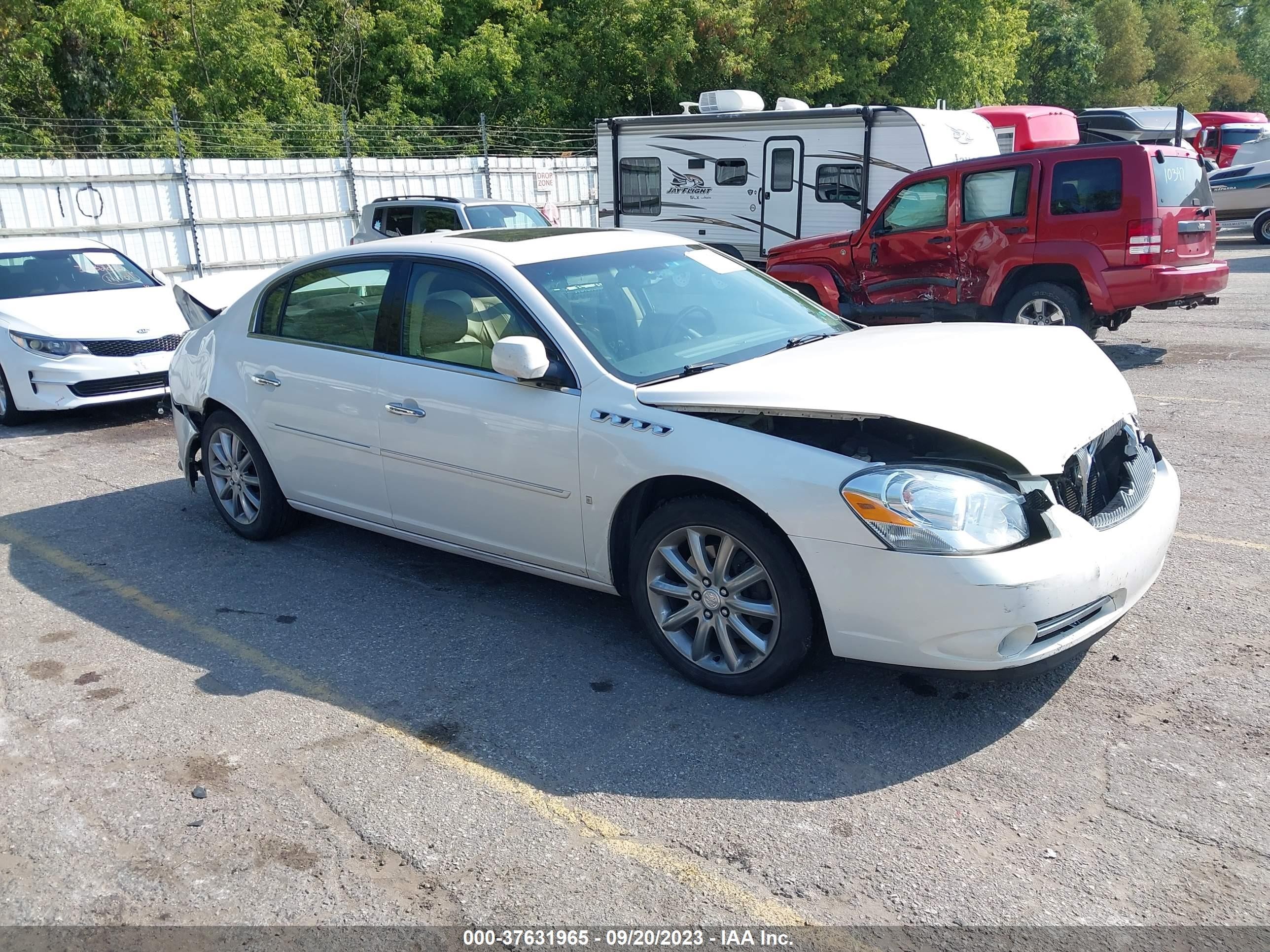 buick lucerne 2007 1g4he57y27u163261