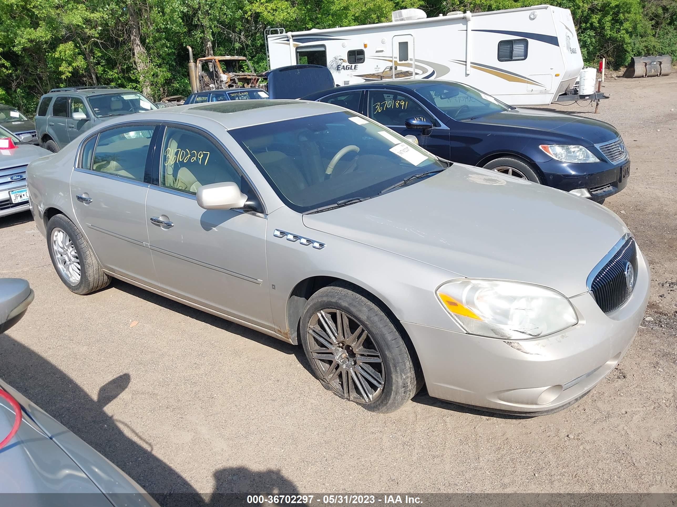 buick lucerne 2007 1g4he57y67u235806