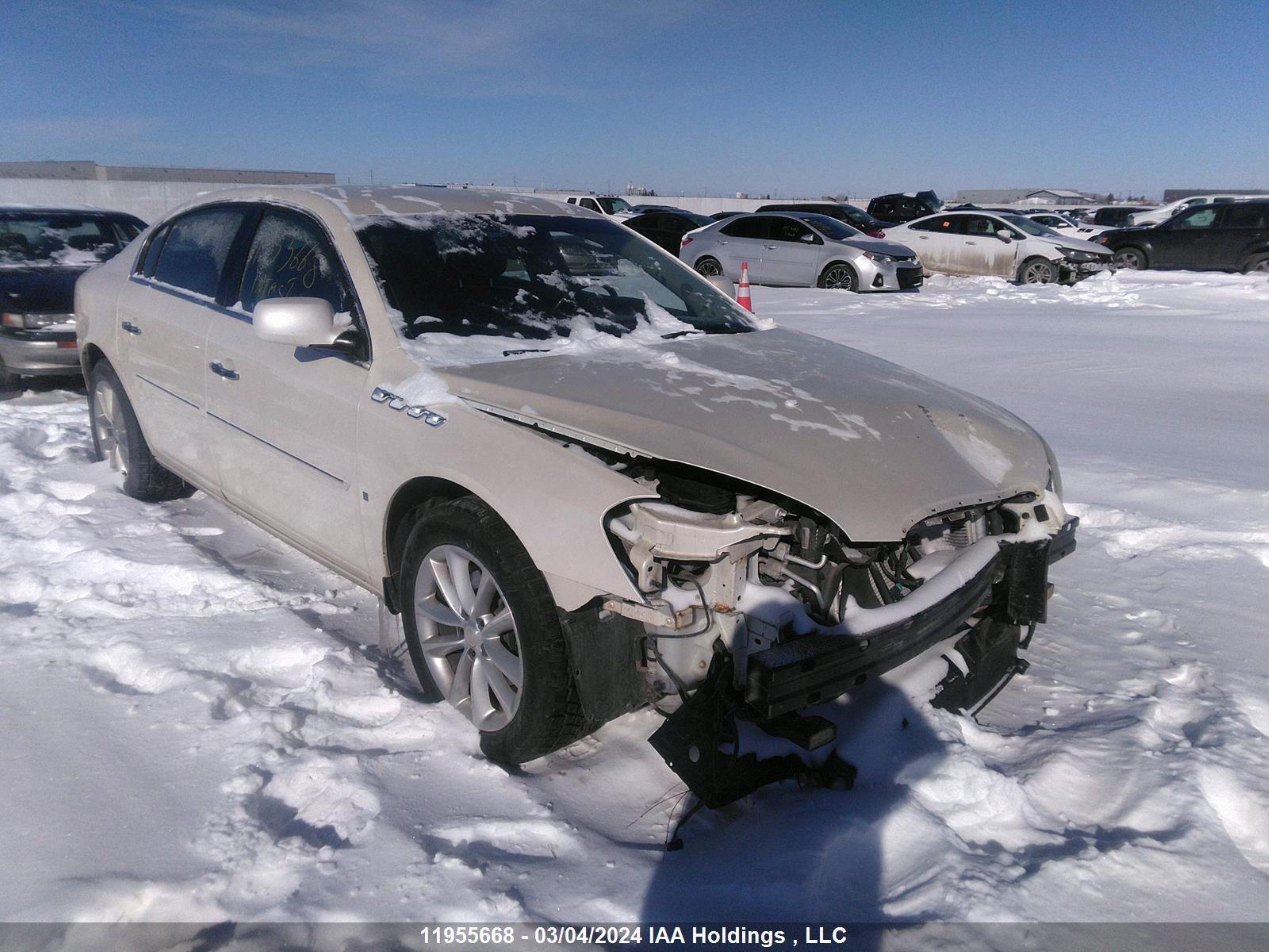 buick lucerne 2008 1g4he57y78u170997