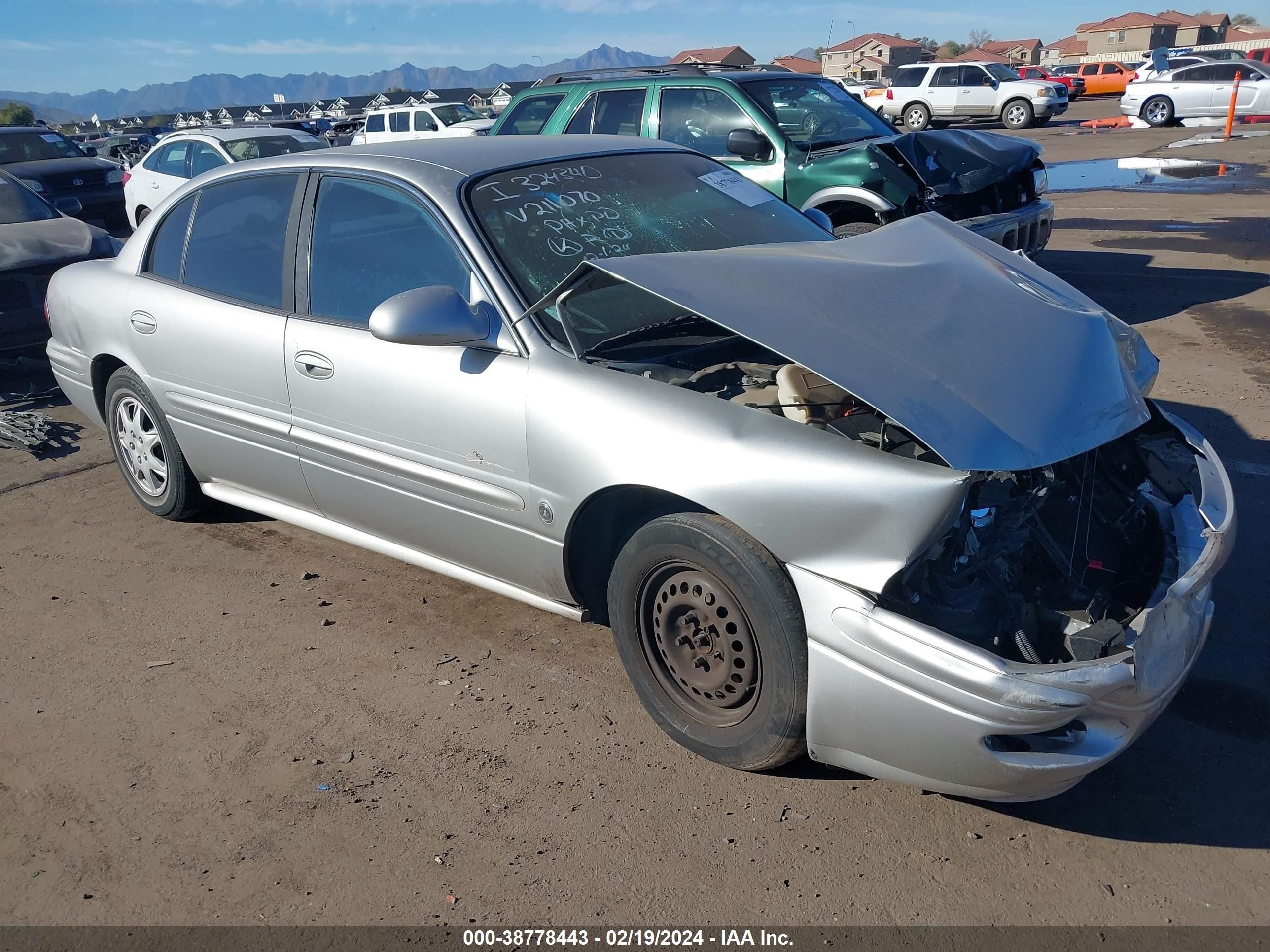 buick lesabre 2005 1g4hp52k35u211070