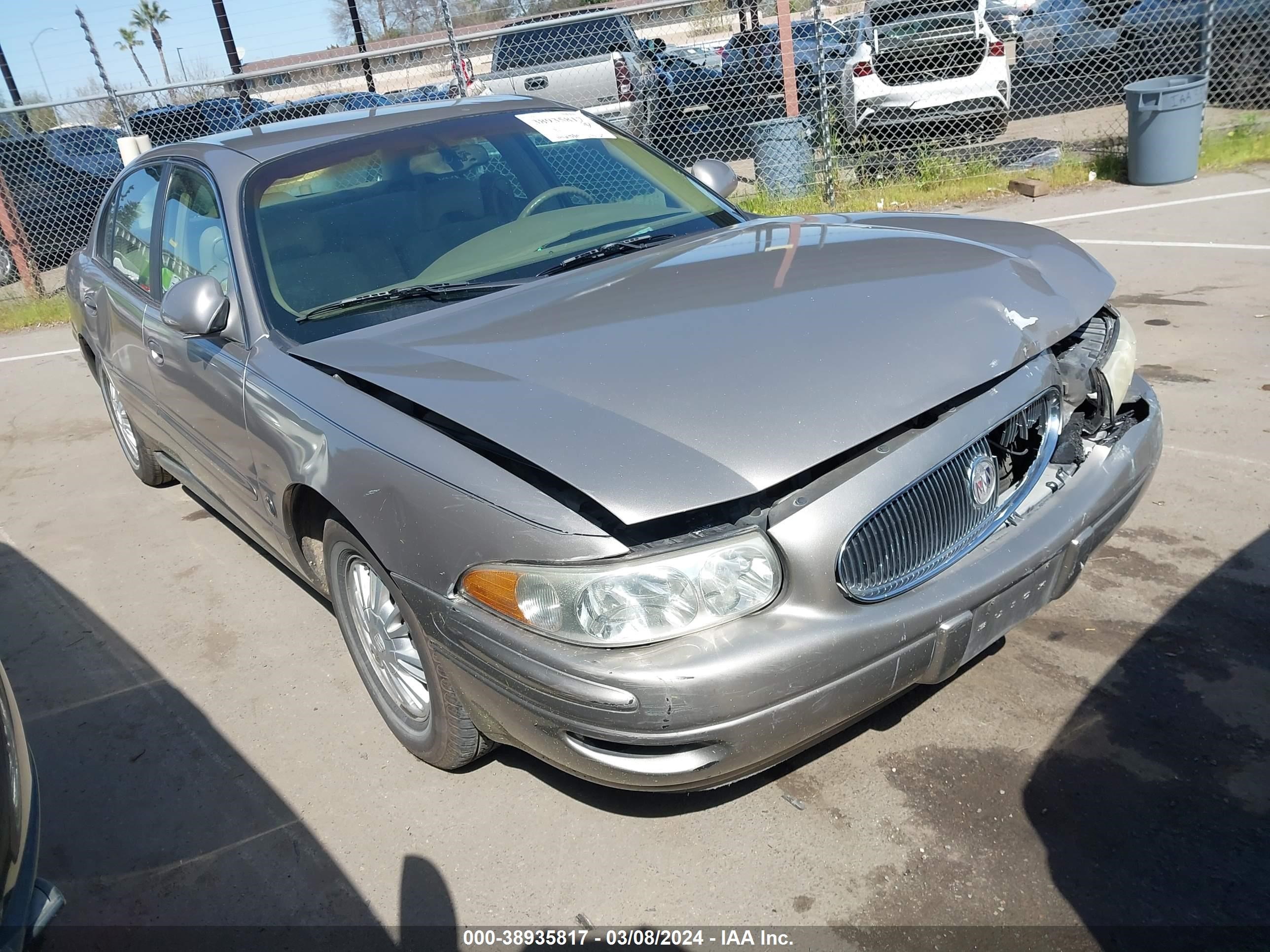 buick lesabre 2004 1g4hp52kx44125138