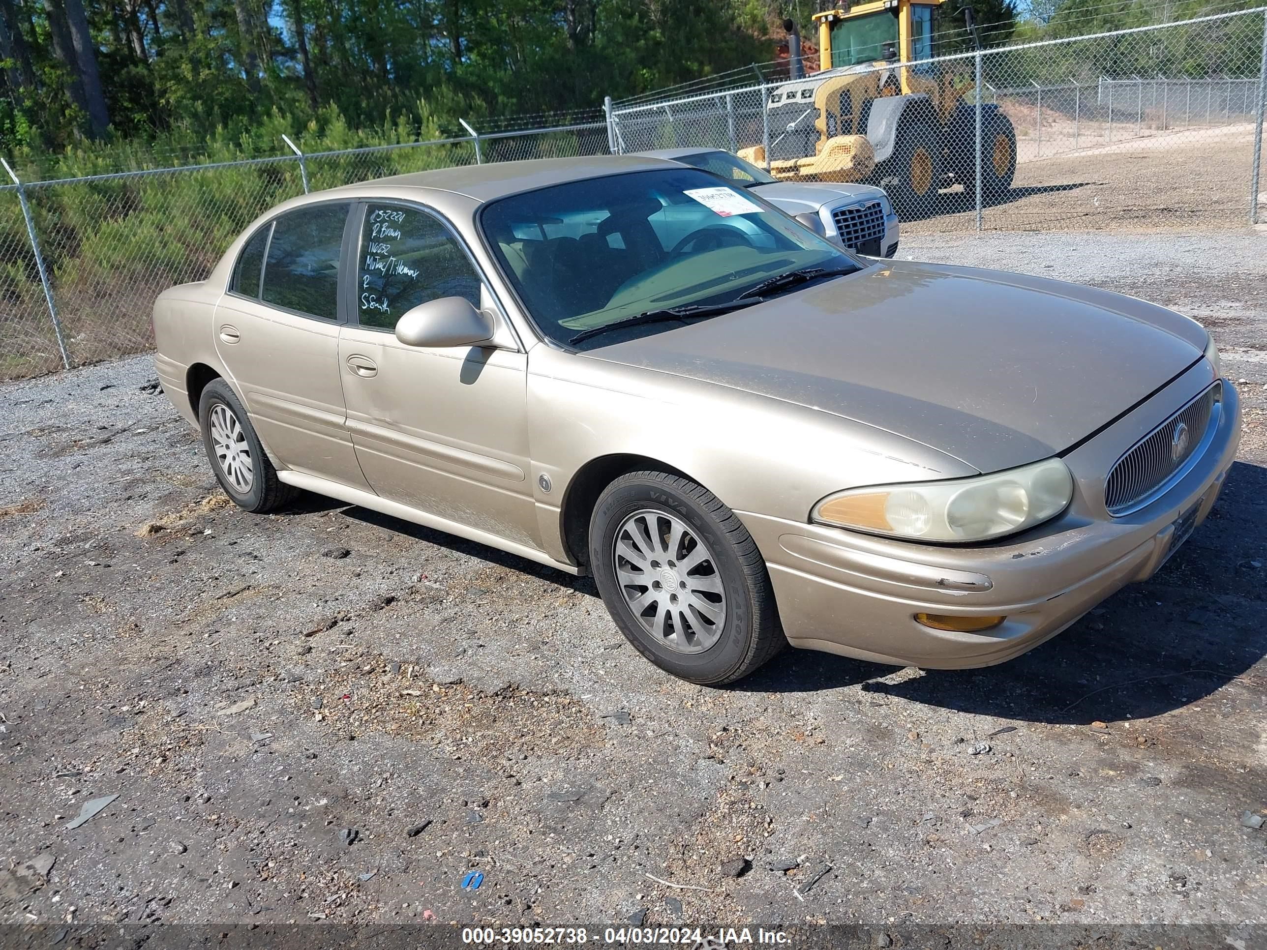 buick lesabre 2005 1g4hp52kx5u116232