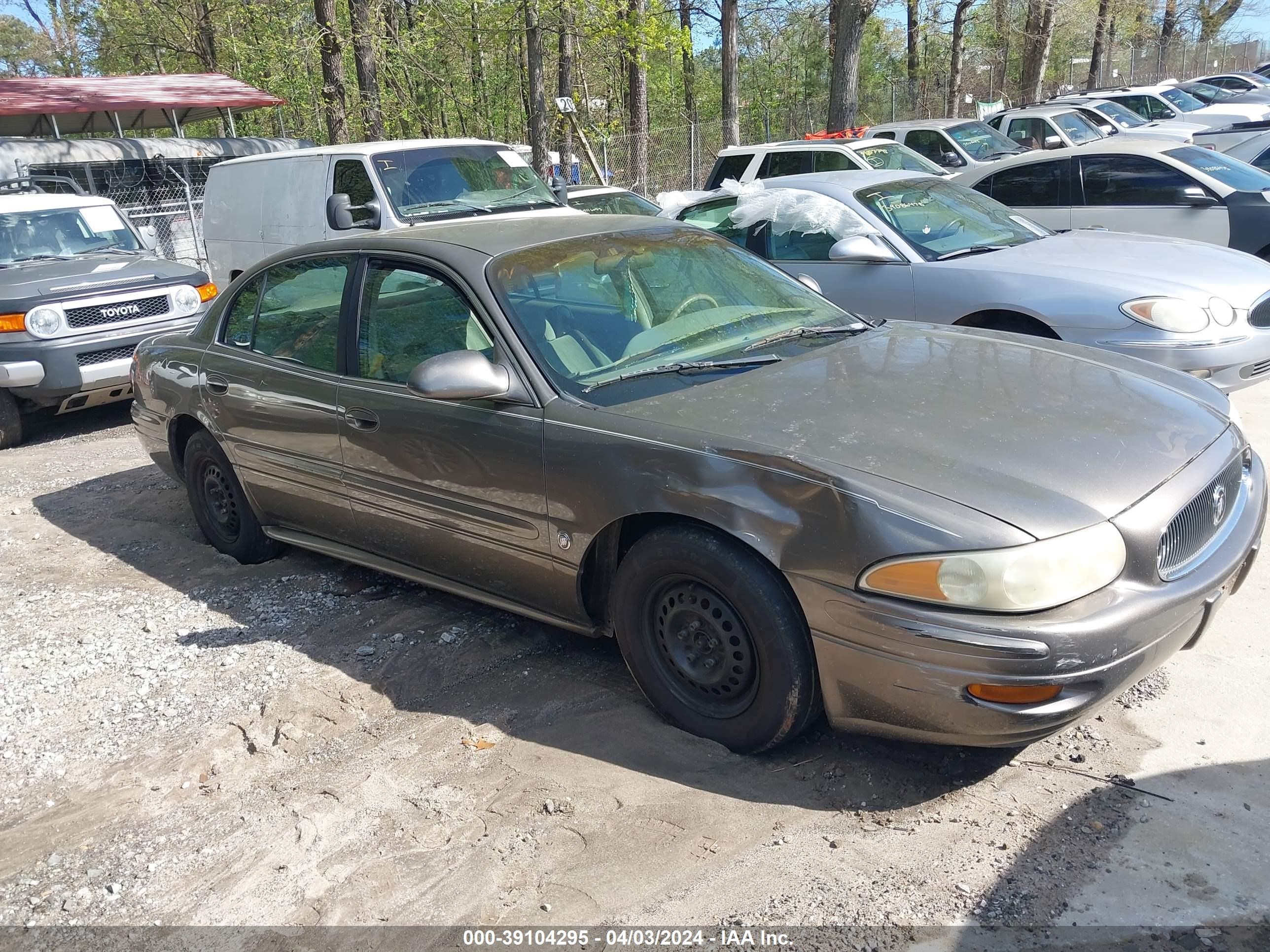 buick lesabre 2003 1g4hp54k23u137960