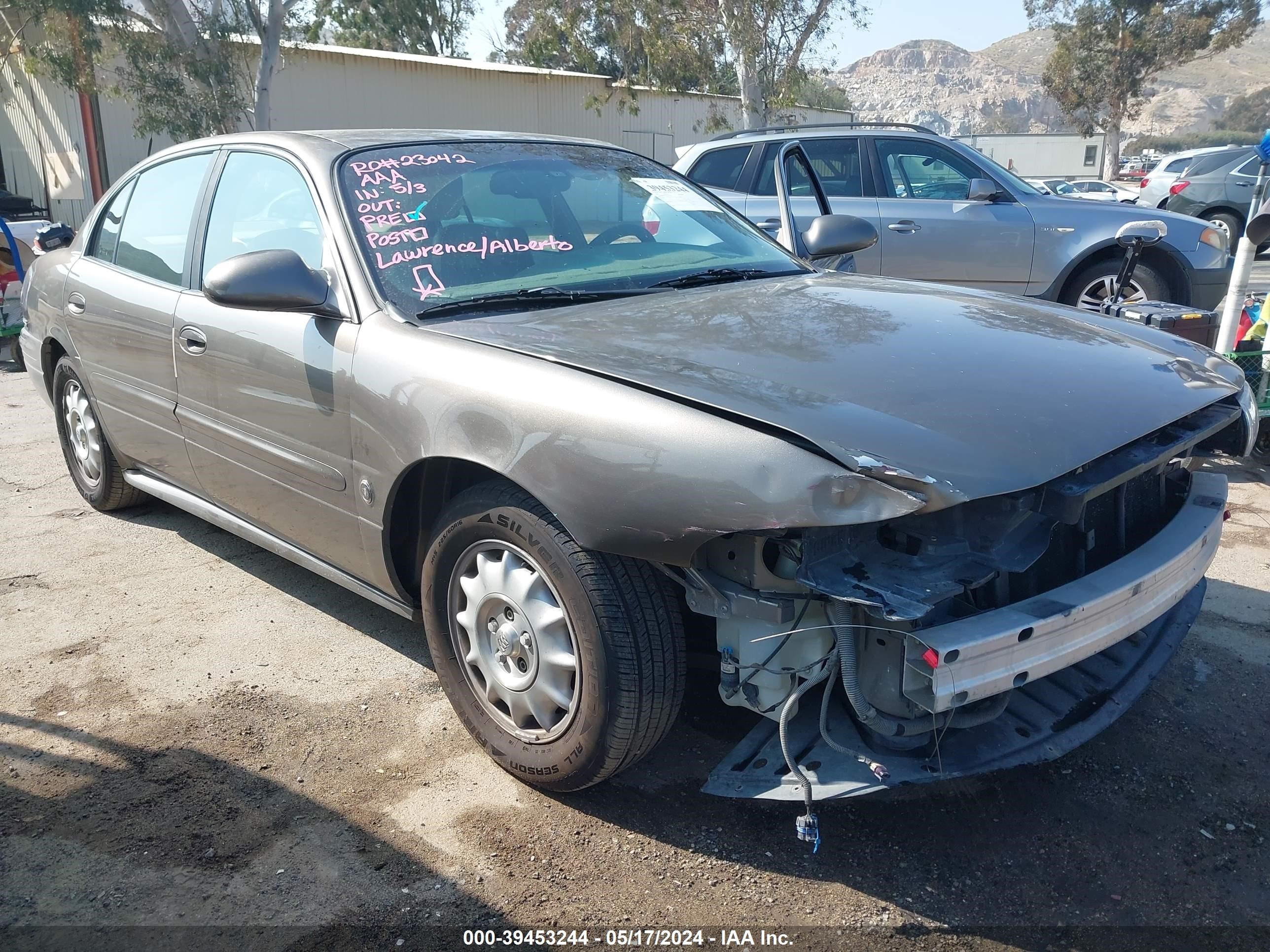 buick lesabre 2002 1g4hp54k32u239542