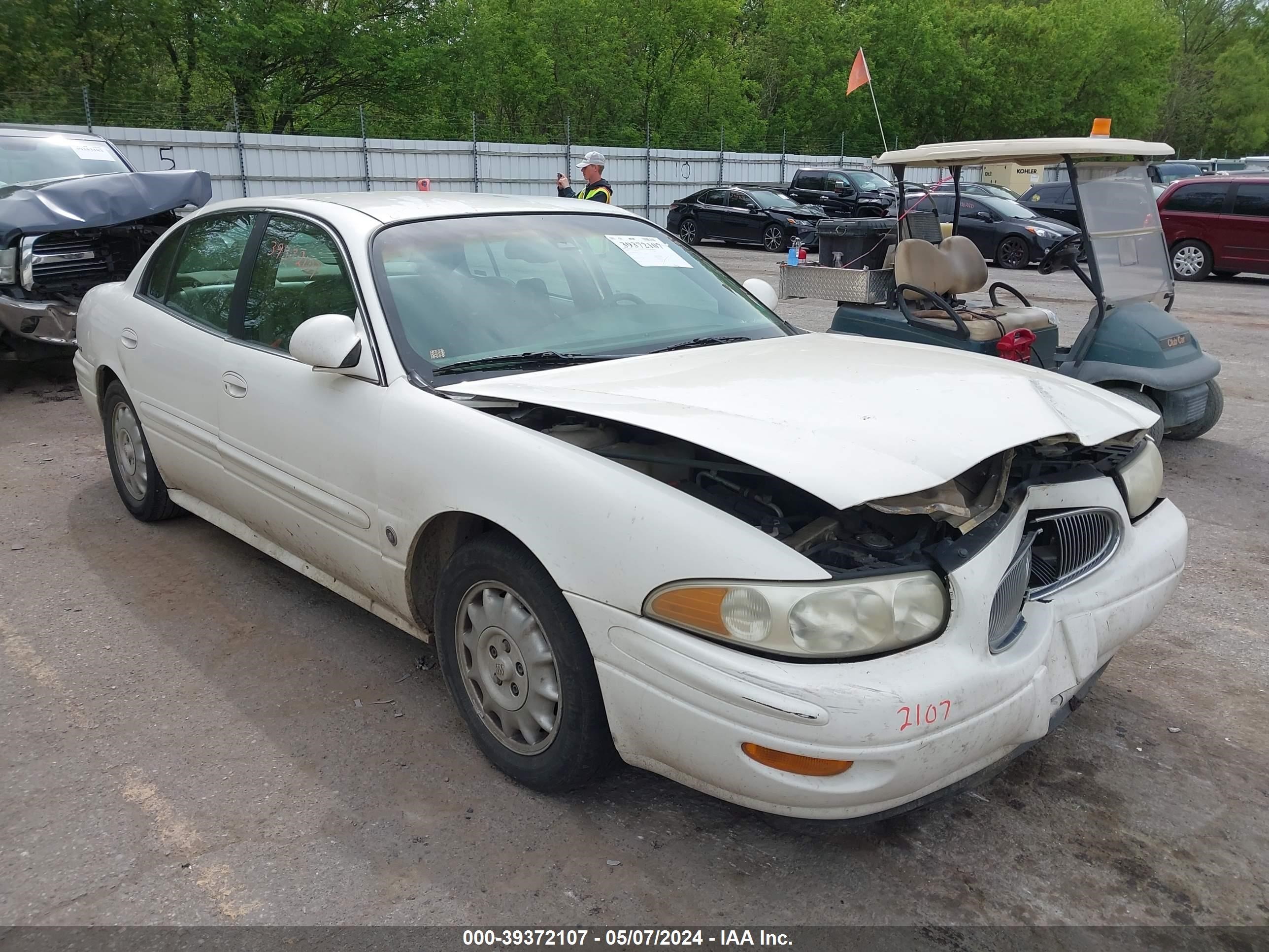 buick lesabre 2001 1g4hp54k414273570