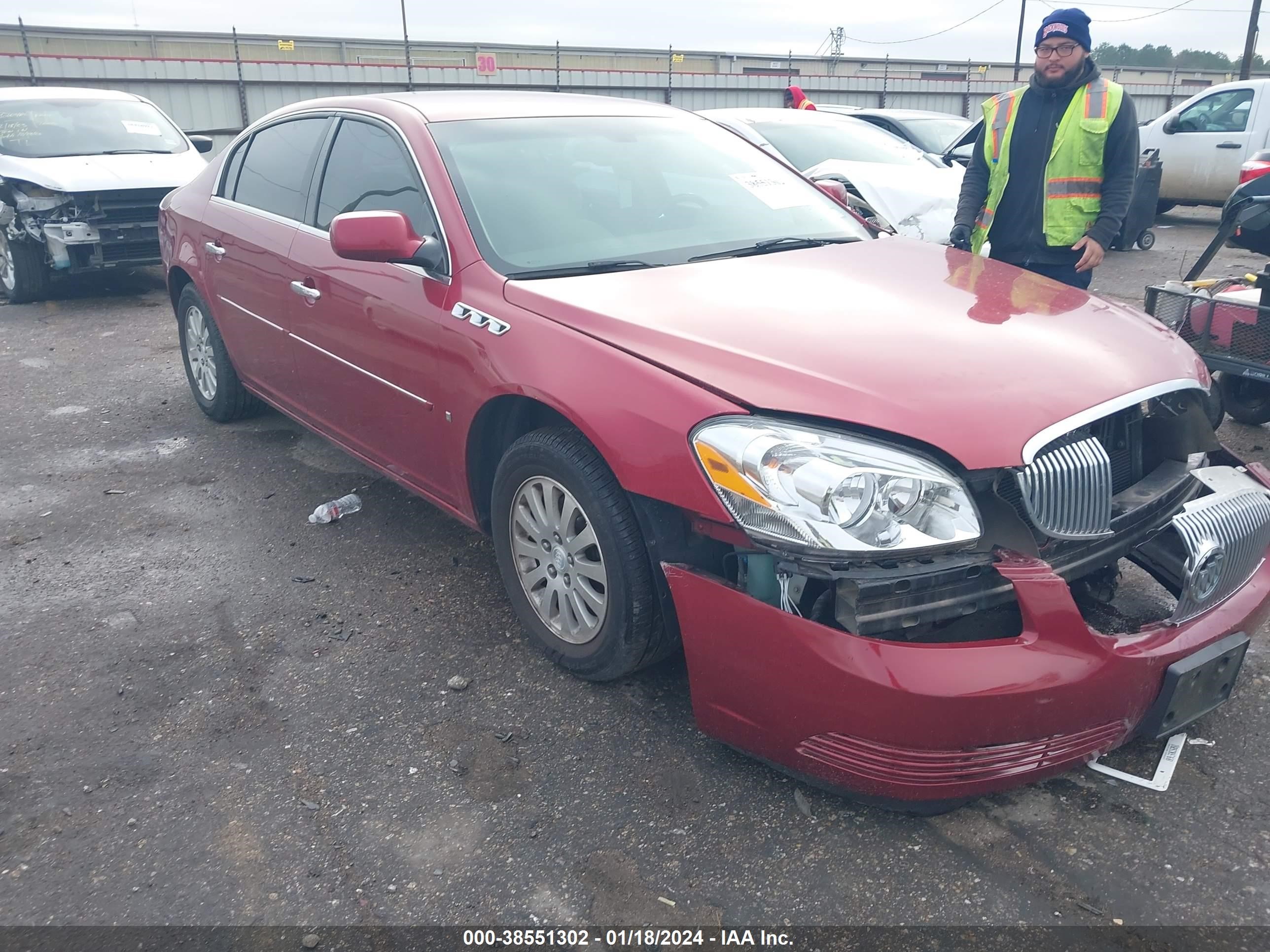 buick lucerne cx 2008 1g4hp572x8u151690