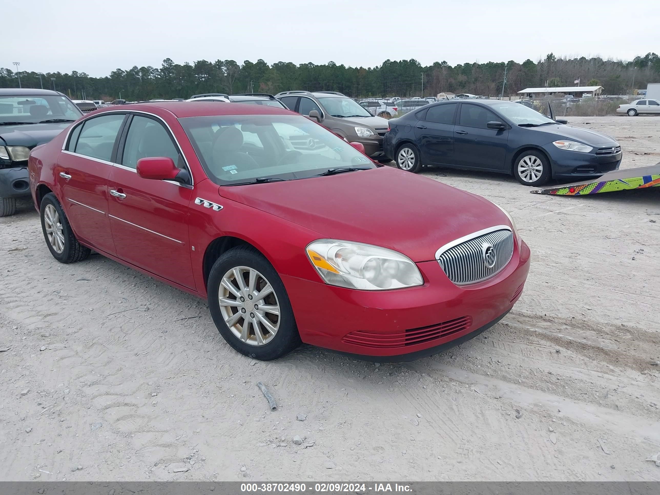 buick lucerne 2009 1g4hp57m89u104015