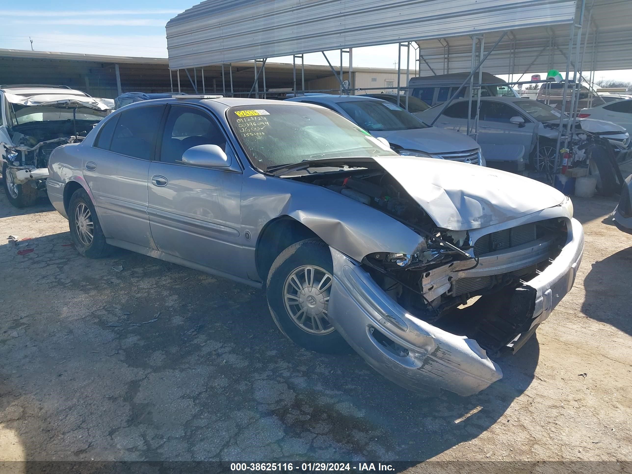 buick lesabre 2005 1g4hr54k35u155445