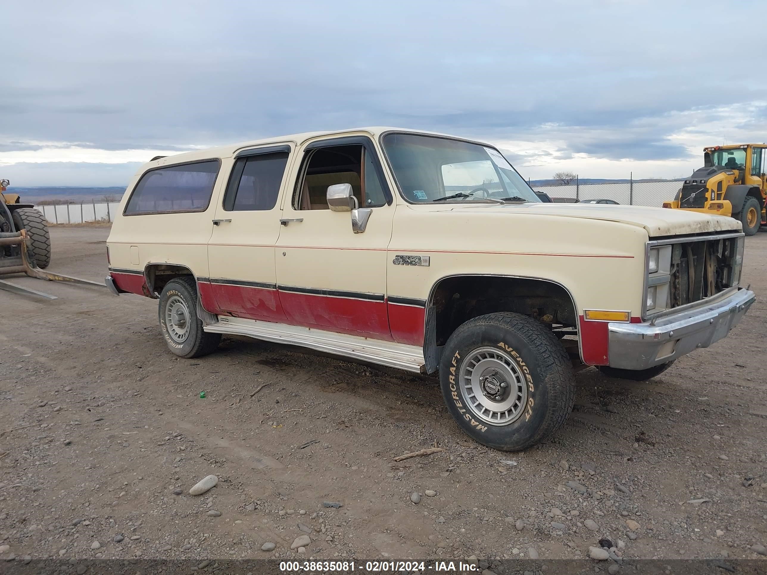 gmc suburban 1981 1g5ek16l7bf513129