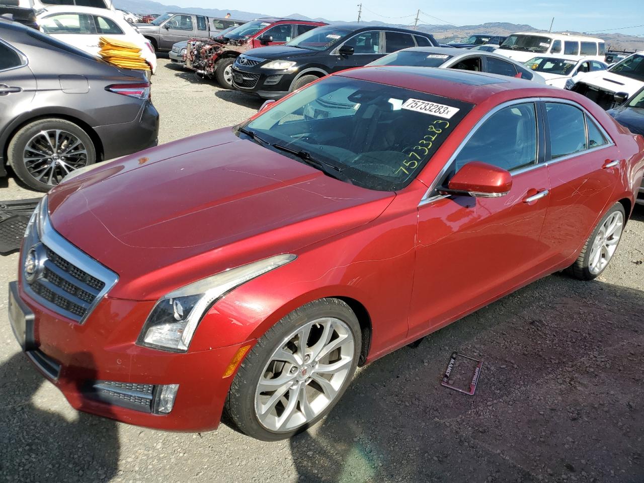 cadillac ats 2014 1g6ae5s3xe0105505