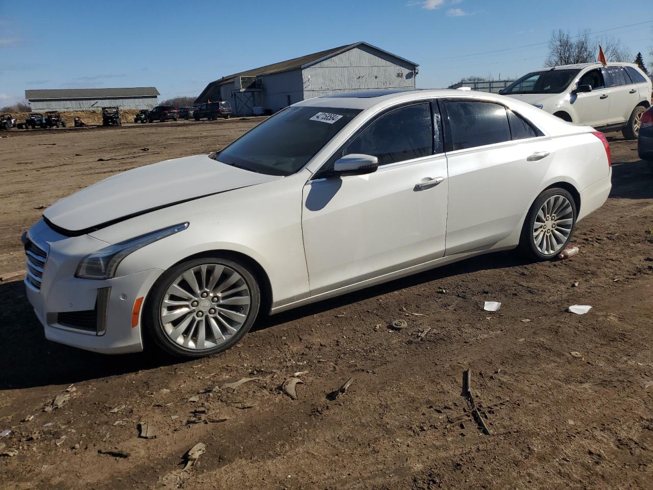 cadillac cts 2015 1g6as5s31f0130710