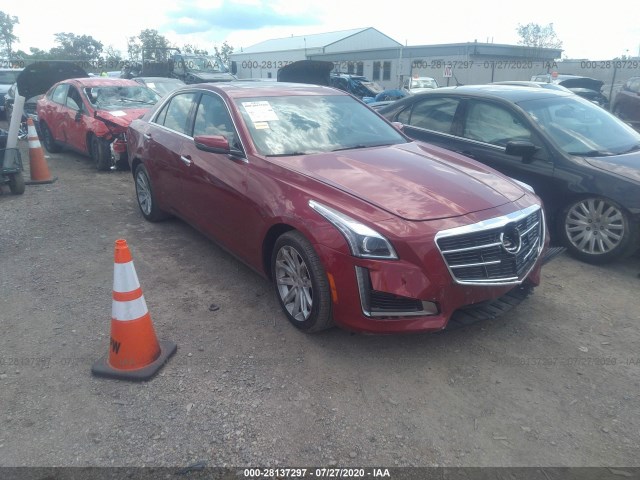 cadillac cts sedan 2014 1g6ax5sx2e0155523