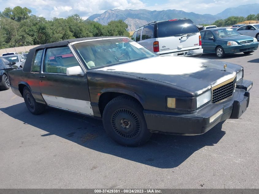 cadillac de ville 1989 1g6cd1157k4318374