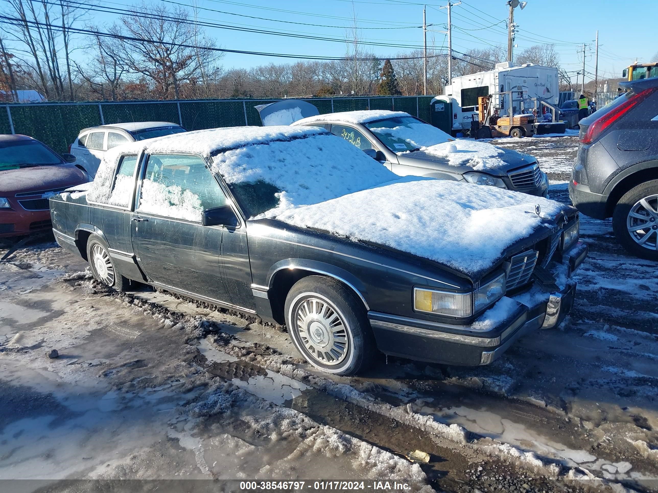 cadillac de ville 1991 1g6cd13b6m4273790